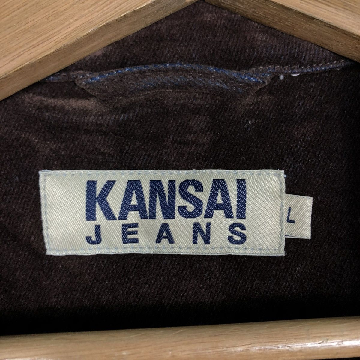 Japanese Brand 🔥VINTAGE CHORE VELVET WORK JACKET KANSAI JEANS BLANKET Size US L / EU 52-54 / 3 - 17 Thumbnail