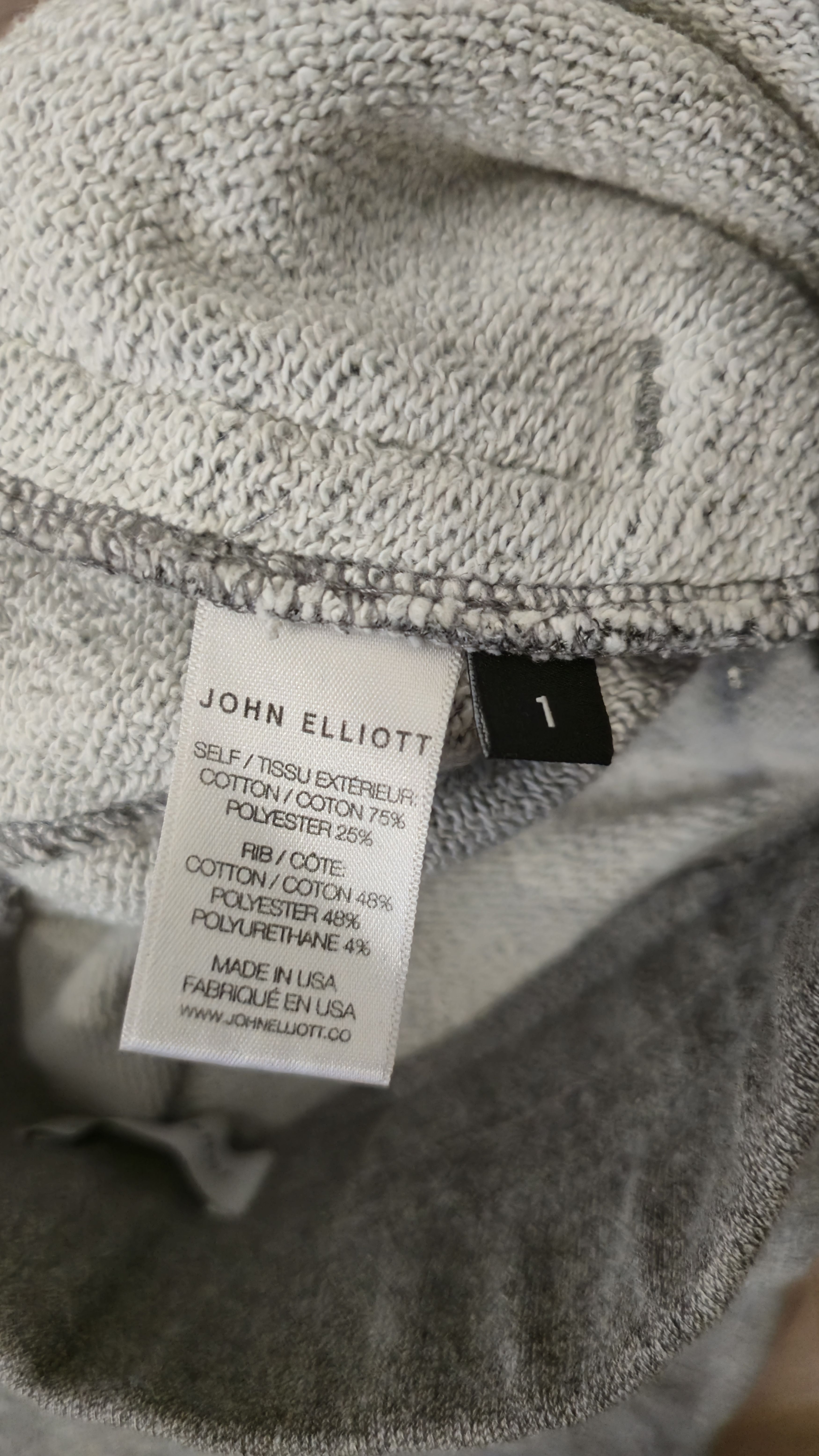 John Elliott John Elliot Escobar Grey Sweatpants Size US 28 / EU 44 - 5 Thumbnail