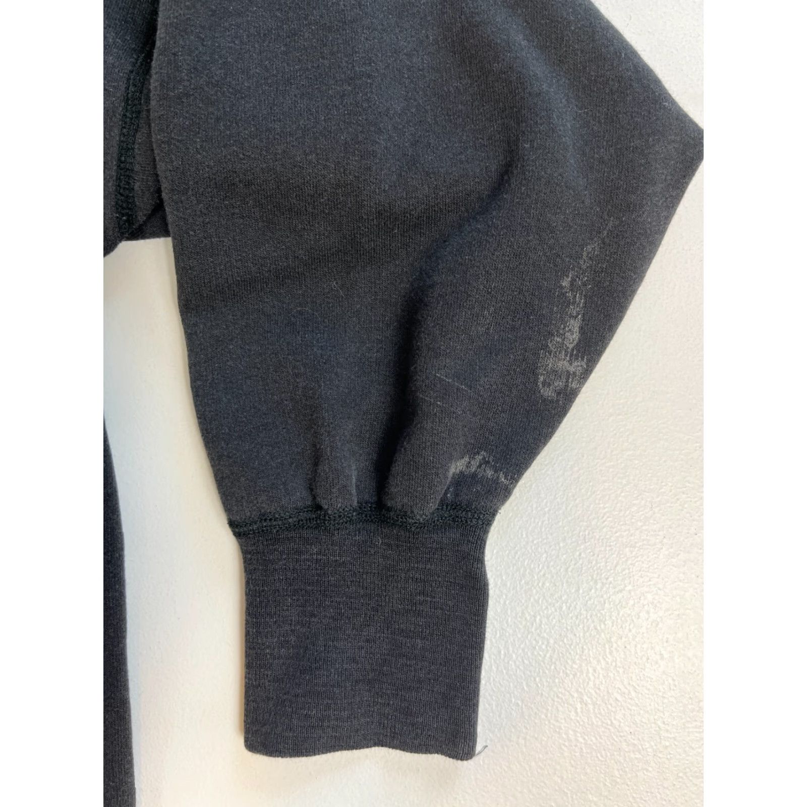 Vintage VINTAGE West Memory Men's Sweatshirt Crewneck Boy Club Med XL Black 90s Graphic Print Made in France Size US XL / EU 56 / 4 - 5 Thumbnail