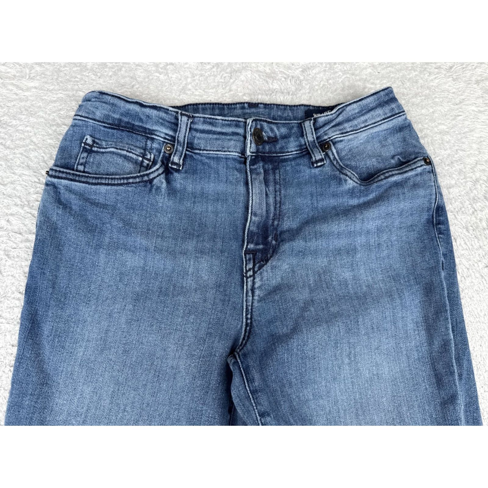 Buffalo David Bitton Buffalo David Bitton Jeans Womens Bootcut Jeans 28 Blue Mid Rise 31 Inseam 5-Pocket Denim Cotton Blend Regular Size 28 Size 28" / US 6 / IT 42 - 4 Thumbnail
