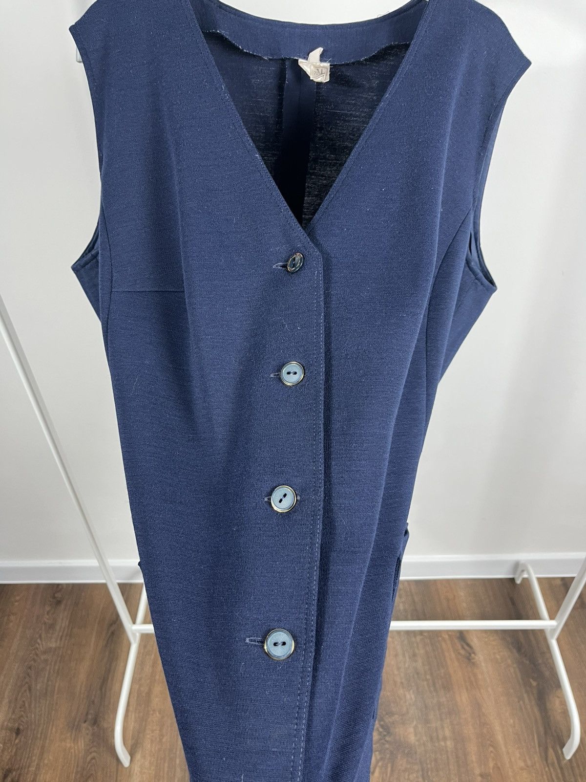 Vintage 70s 80s FINAL Swiss Made Navy Vest Vintage 70% Dacron size50 Size US M / EU 48-50 / 2 - 9 Thumbnail