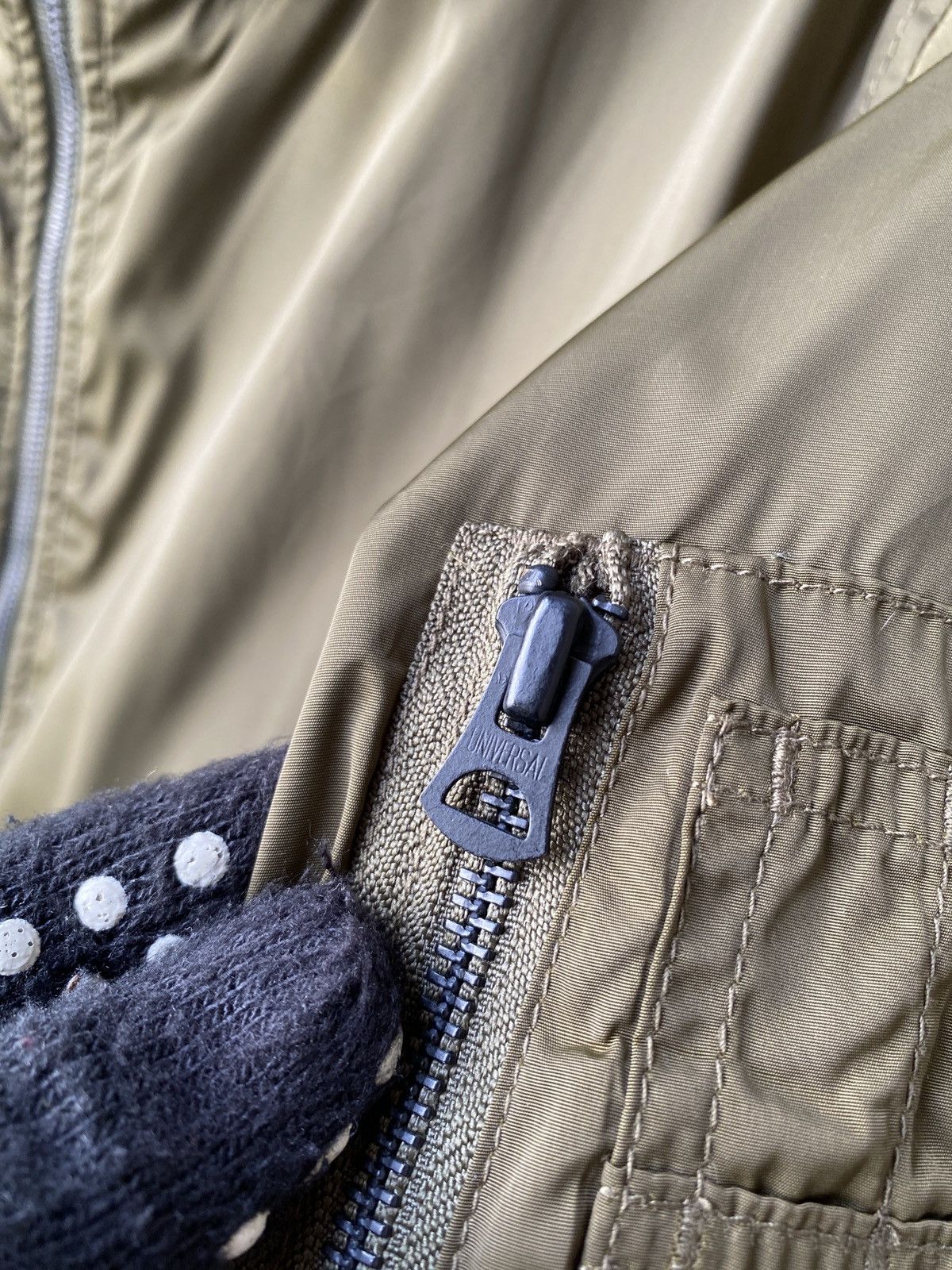 Japanese Brand Beams Heart Japan Olive Green Bomber Jacket Size US M / EU 48-50 / 2 - 10 Thumbnail