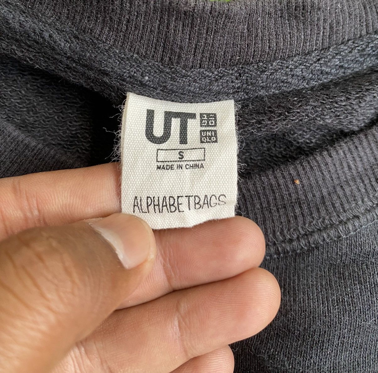 Japanese Brand Alphabetbag Uniqlo Sweatshirt Size S / US 4 / IT 40 - 6 Thumbnail