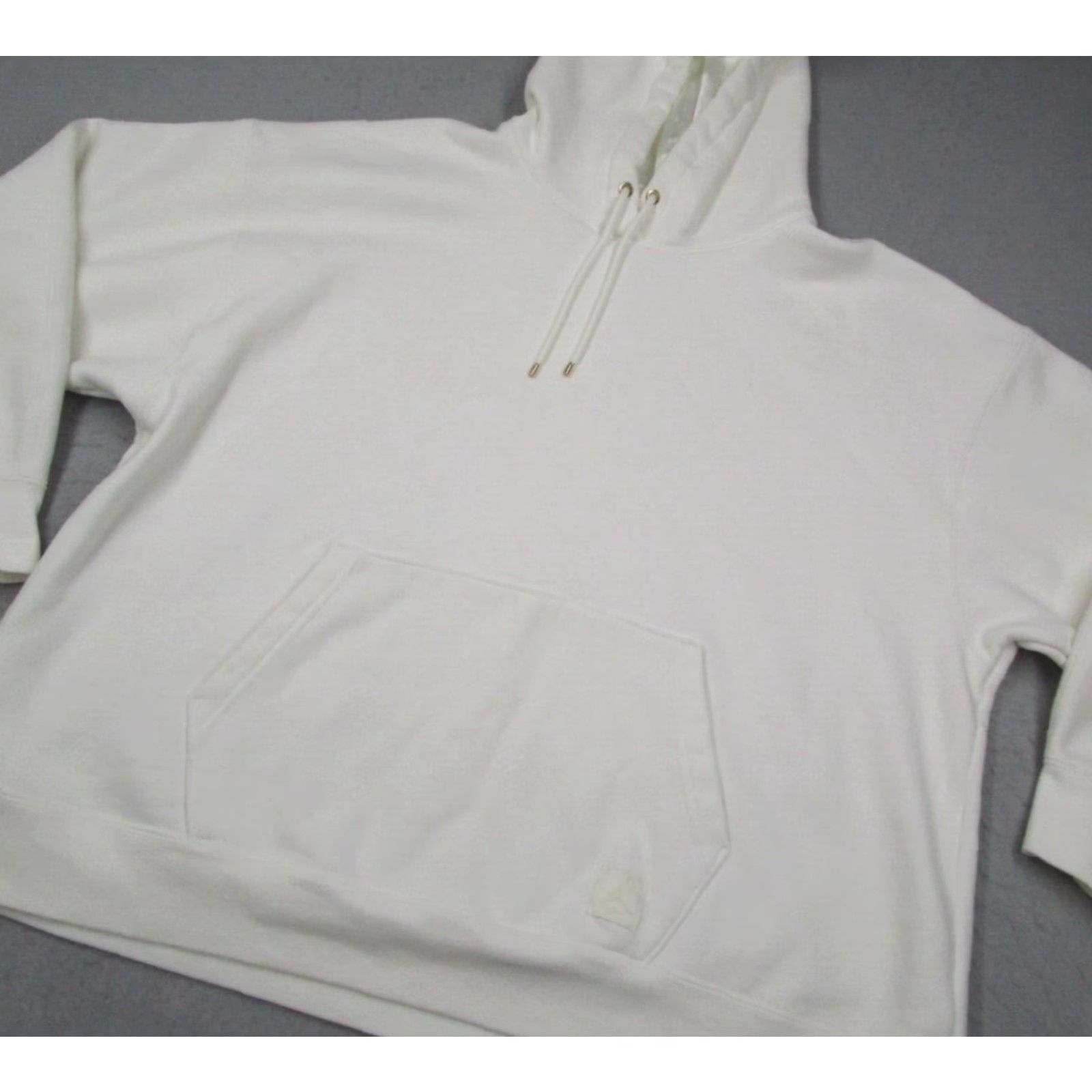 Jordan Brand Jordan Flight Hoodie Women Large White Oversized Fleece Pullover Jumpman Size L / US 10 / IT 46 - 2 Thumbnail
