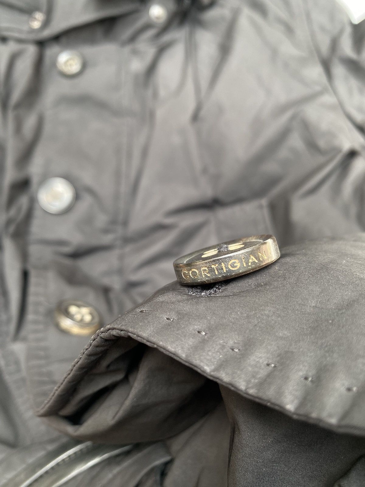 Cortigiani Cortigiani- Canadian Marmot Fur Leather-Trimmed Parka Size US L / EU 52-54 / 3 - 7 Thumbnail