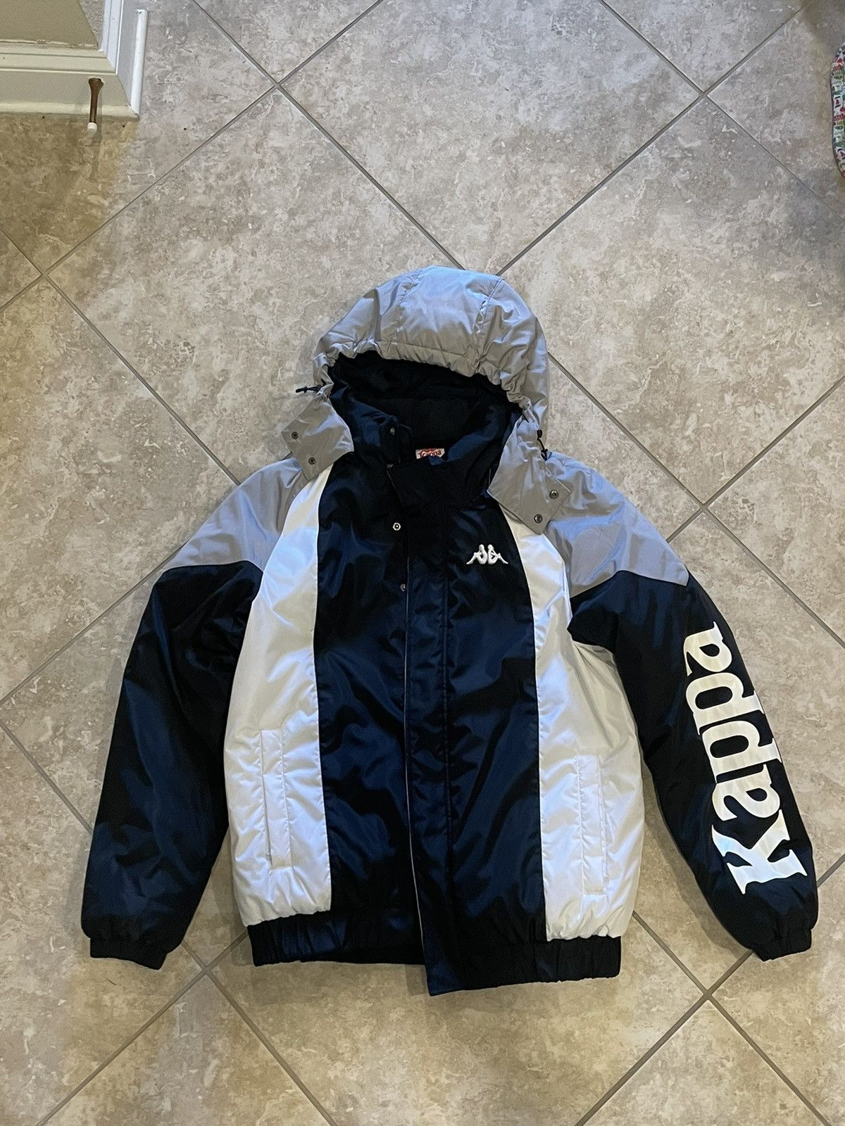 Kappa Kappa puffer jacket Grailed
