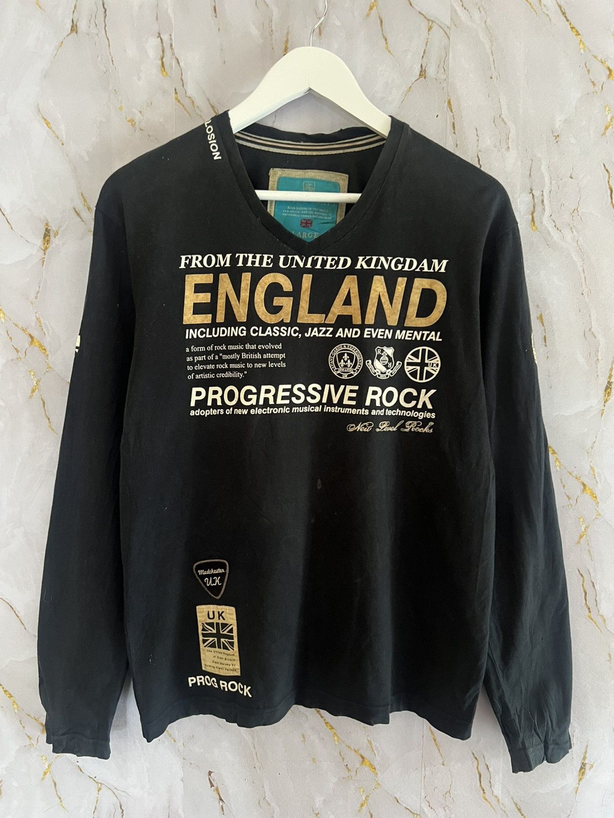 Japanese Brand PROGRESSIVE ROCK T-shirt Size US L / EU 52-54 / 3 - 1 Thumbnail