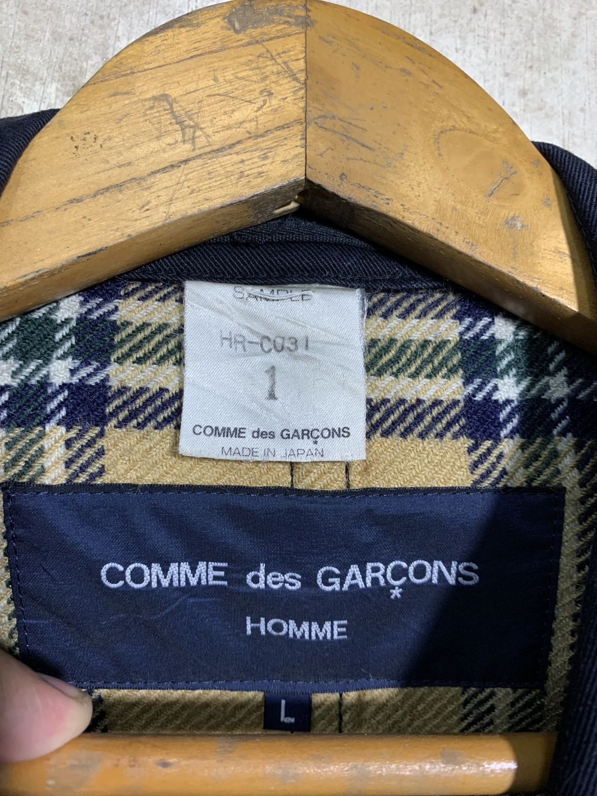 Comme des Garcons Homme 🔥CdG HOMME SAMPLE PRODUCT JACKETS Size US L / EU 52-54 / 3 - 10 Thumbnail