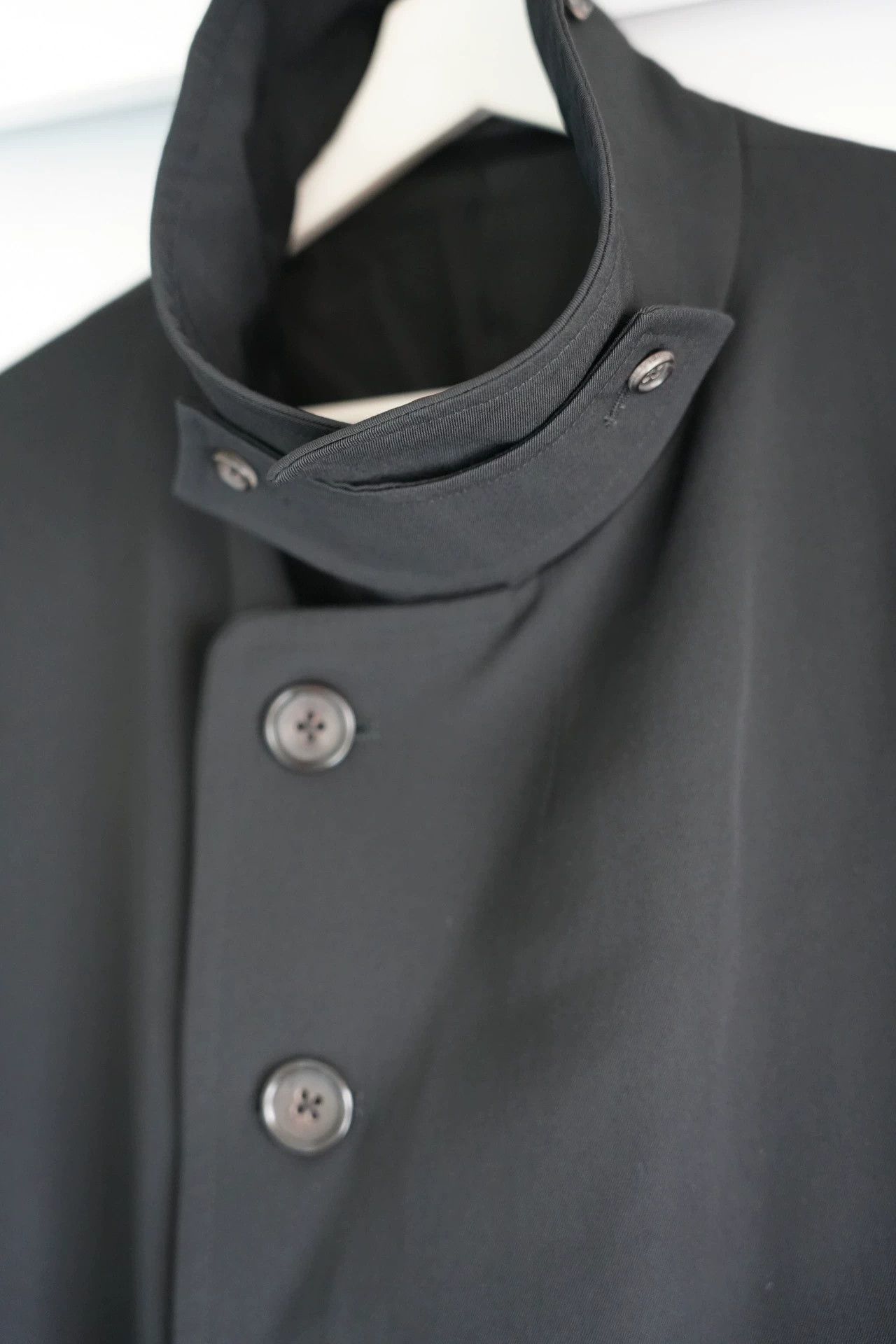 Yohji Yamamoto Yohji Yamamoto 92AW Asym Drawstring Wool Jacket Size US M / EU 48-50 / 2 - 3 Thumbnail
