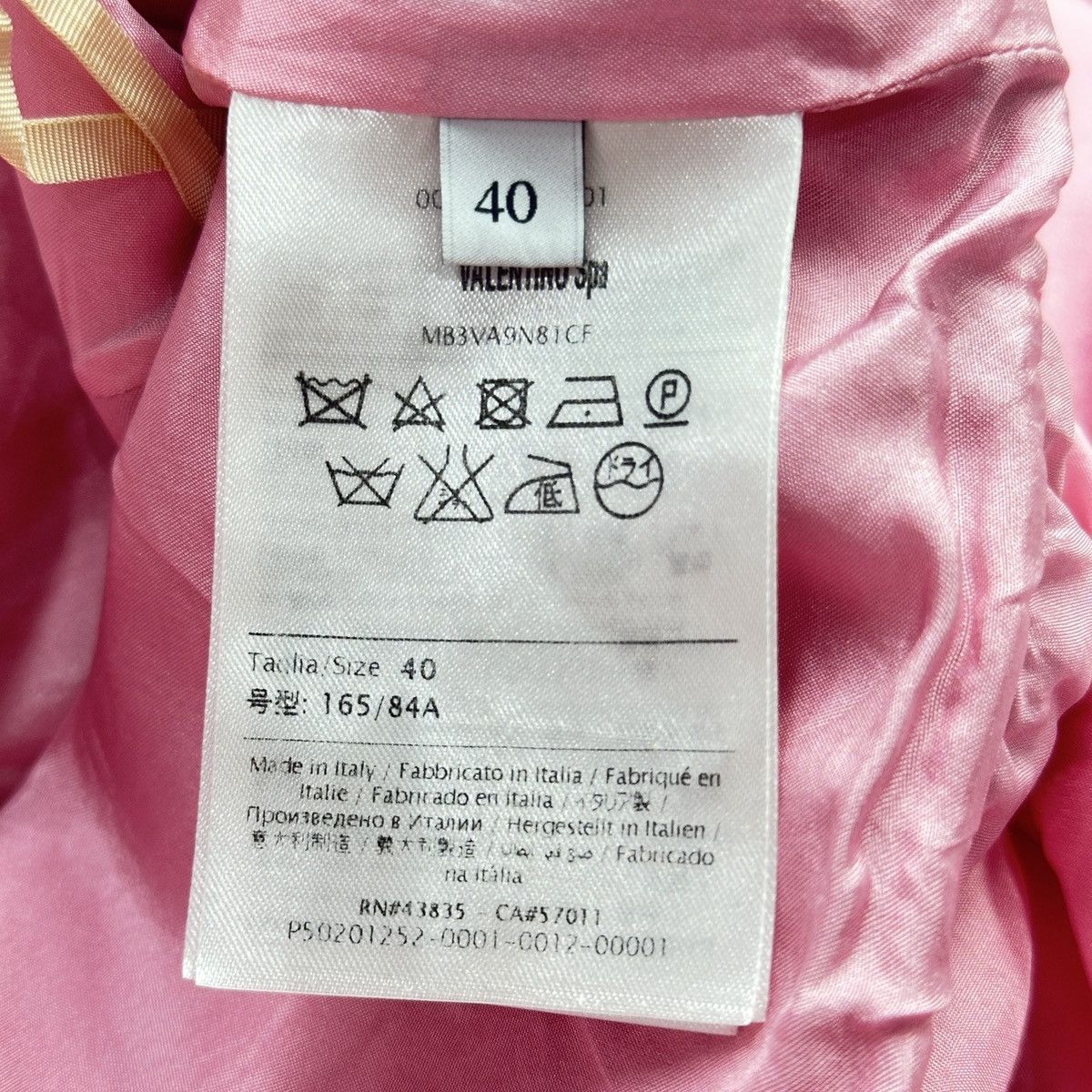 Valentino Valentino Pink Daisy Embroidered Sleeveless Dress K26WX Size S / US 4 / IT 40 - 6 Thumbnail