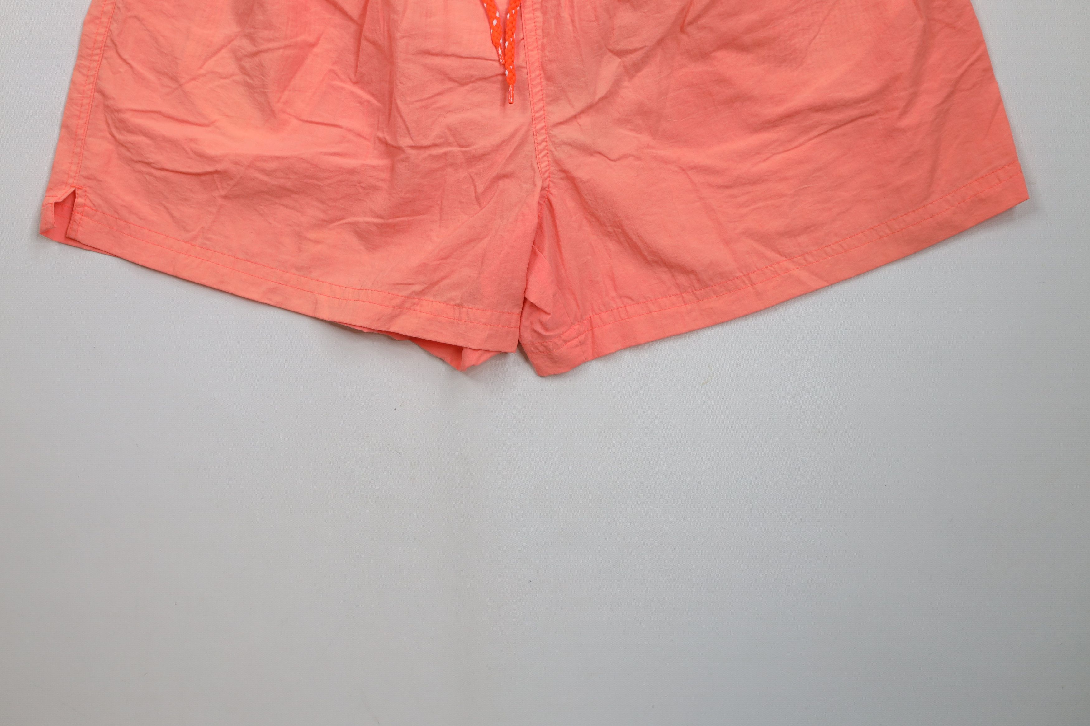 Vintage Vintage 90s Streetwear Above Knee Shorts Swim Trunks Coral Size US 36 / EU 52 - 4 Thumbnail