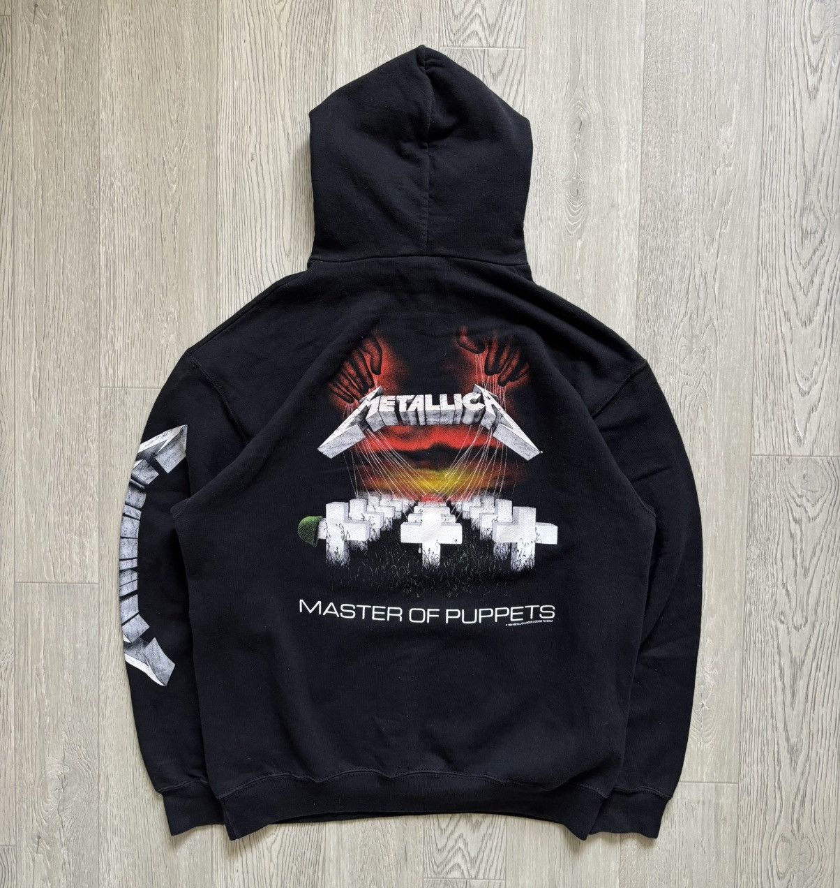 Band Tees × Fruit Of The Loom × Vintage Vintage Metallica 1994 Hoodie Rock Rare Size US L / EU 52-54 / 3 - 1 Thumbnail