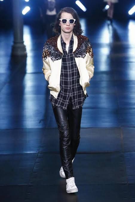 Saint Laurent Paris Saint Laurent Paris 16ss Animal sequin Bomber Jacket Size US L / EU 52-54 / 3 - 10 Thumbnail