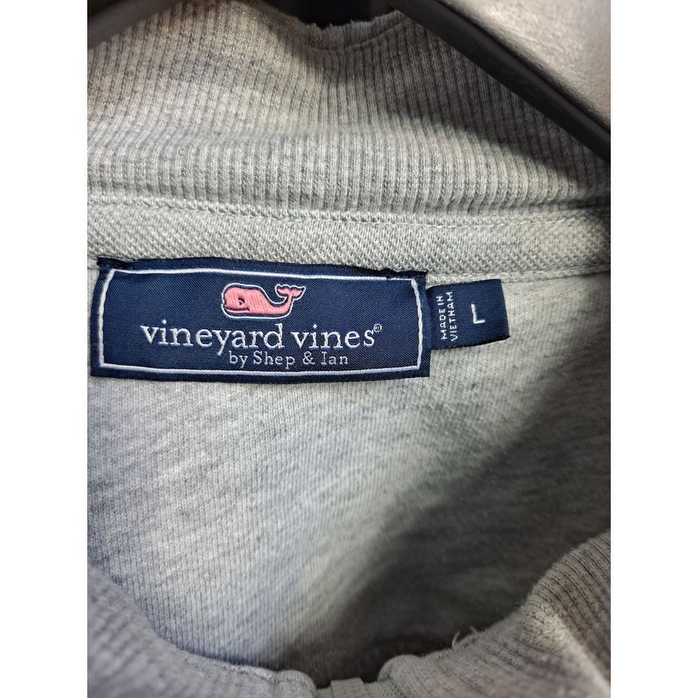 Vineyard Vines Vineyard Vines FP Quarter Zip Pullover Sweatshirt Gray Casua Size US L / EU 52-54 / 3 - 4 Thumbnail