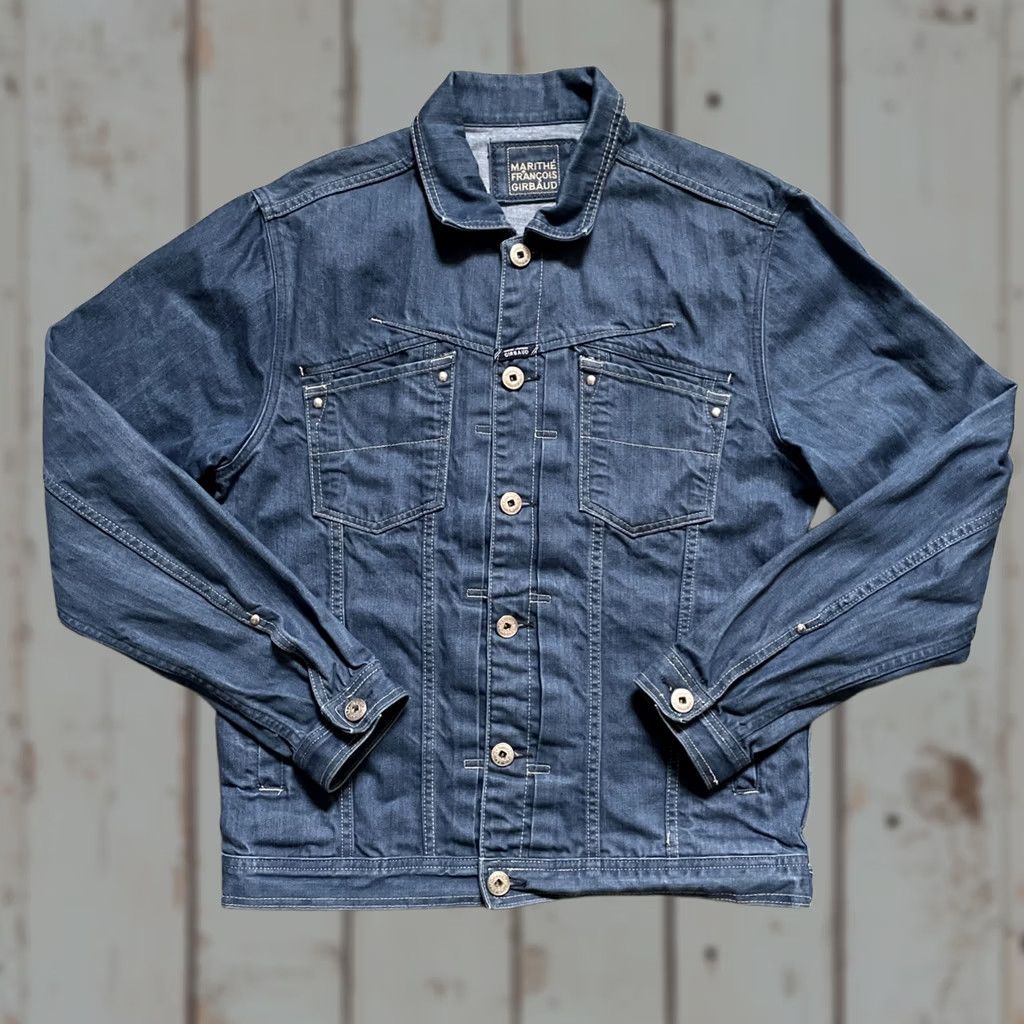Denime Vintage Girbaud Denim Trucker Jacket L - Size L Size US L / EU 52-54 / 3 - 1 Thumbnail