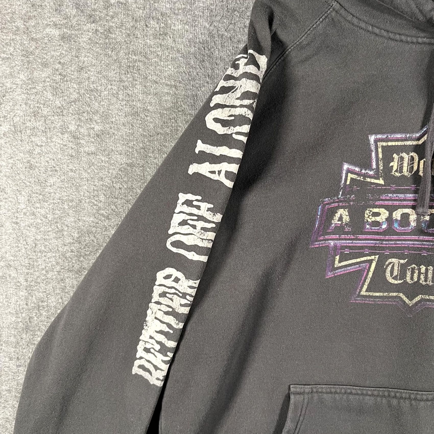 Vintage A Boogie Hoodie Mens XL Black 2024 World Tour Better Off Alone Concert Graphic Shirt Size US XL / EU 56 / 4 - 7 Thumbnail