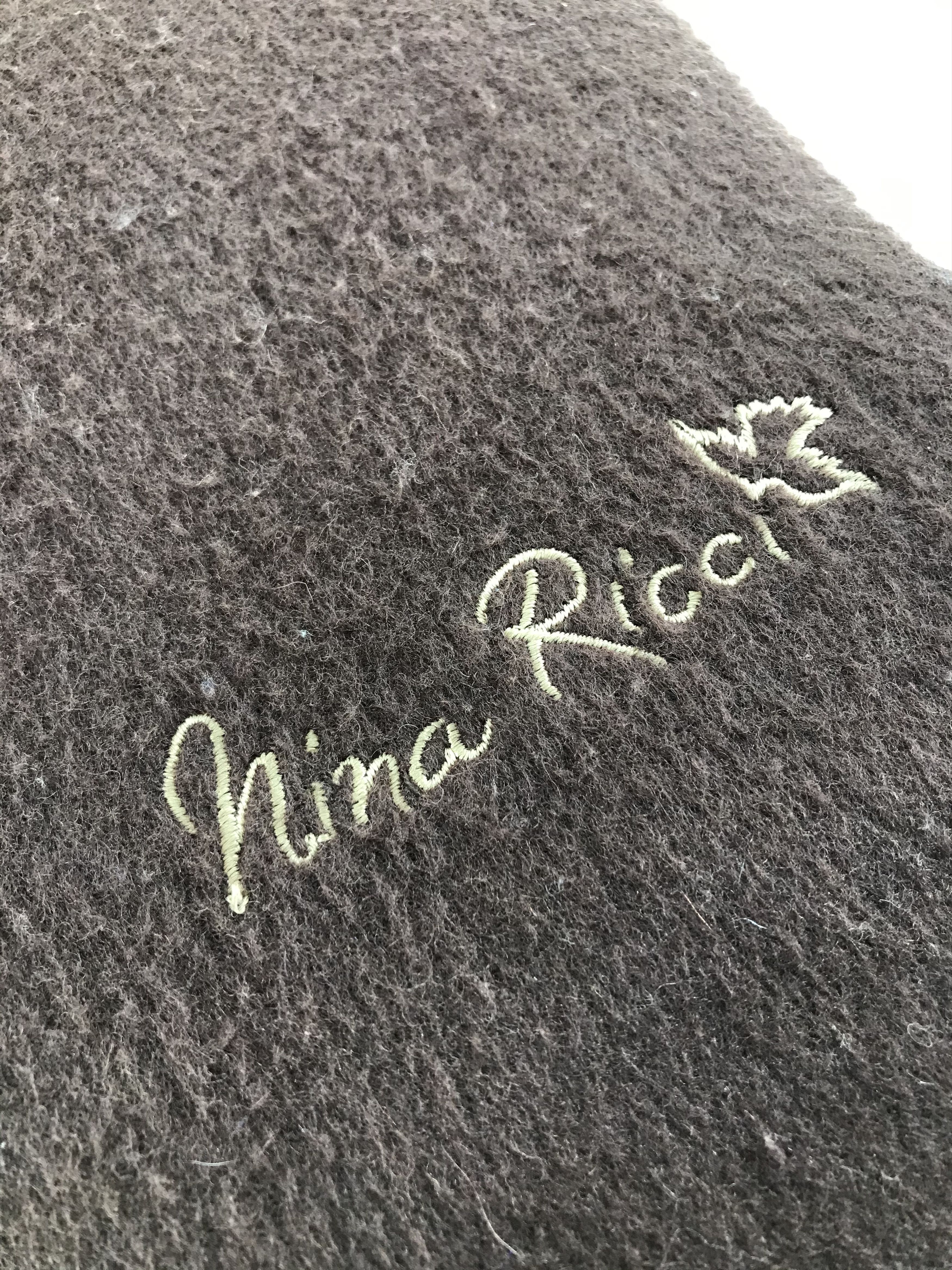Nina Ricci Vintage Nina Ricci Scarf/Muffler/Neckwear MF1158 Size ONE SIZE - 4 Thumbnail