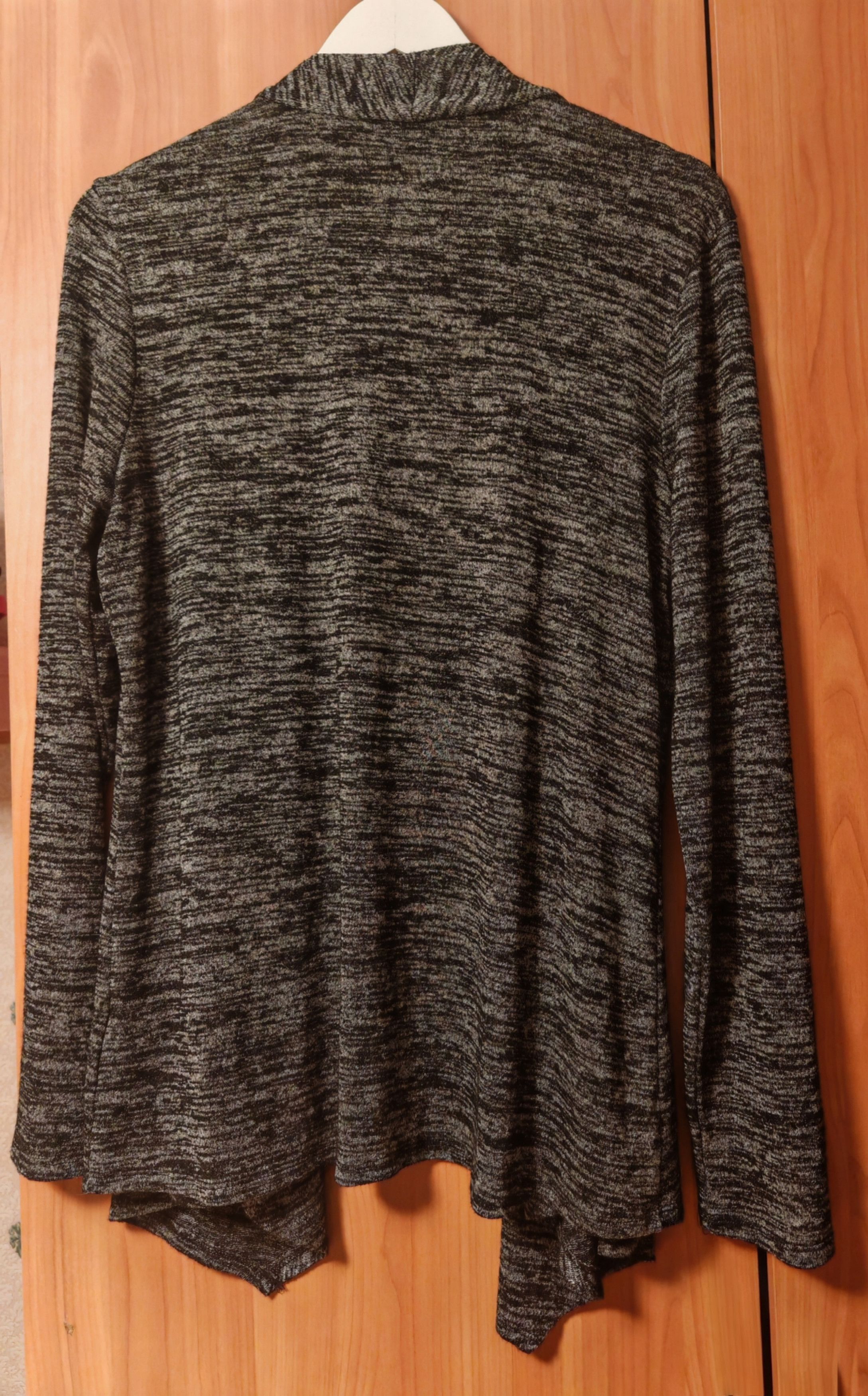 Apt. 9 Apt.9 Womens Stretch Open Front Rayon Cardigan Leisure Size L / US 10 / IT 46 - 2 Thumbnail