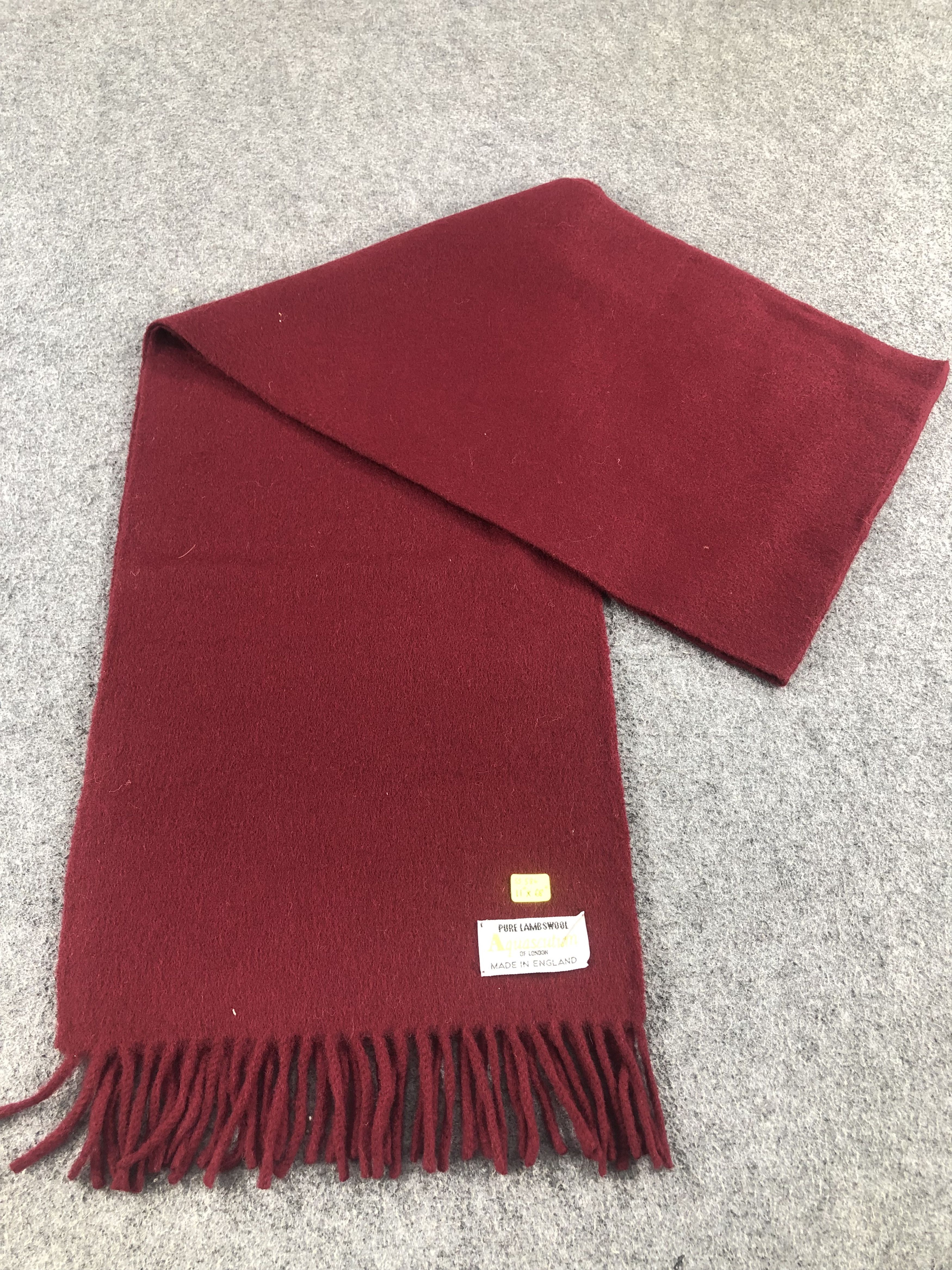 Aquascutum Aquasqutum Scarf / Muffler / Neckwear Size ONE SIZE - 5 Thumbnail