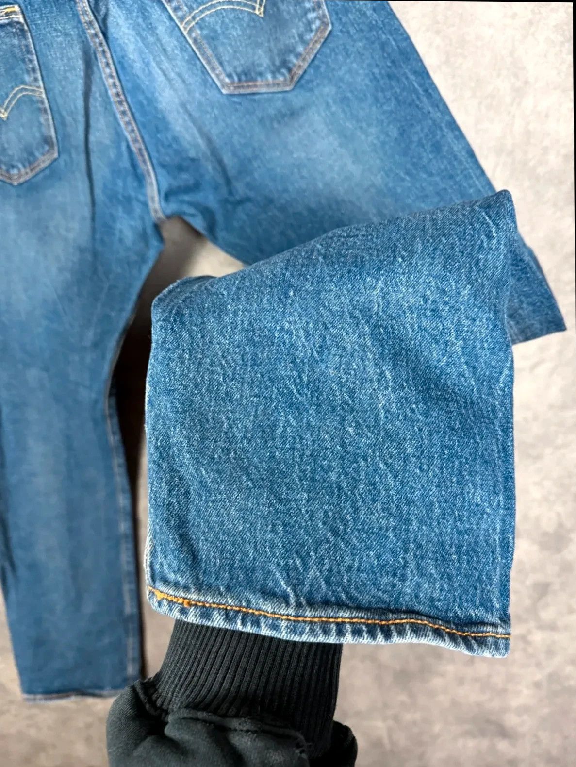 Levi's Levi Strauss 501 Jeans klassisch dunkelblau Denim Vintage Size US 34 / EU 50 - 7 Thumbnail