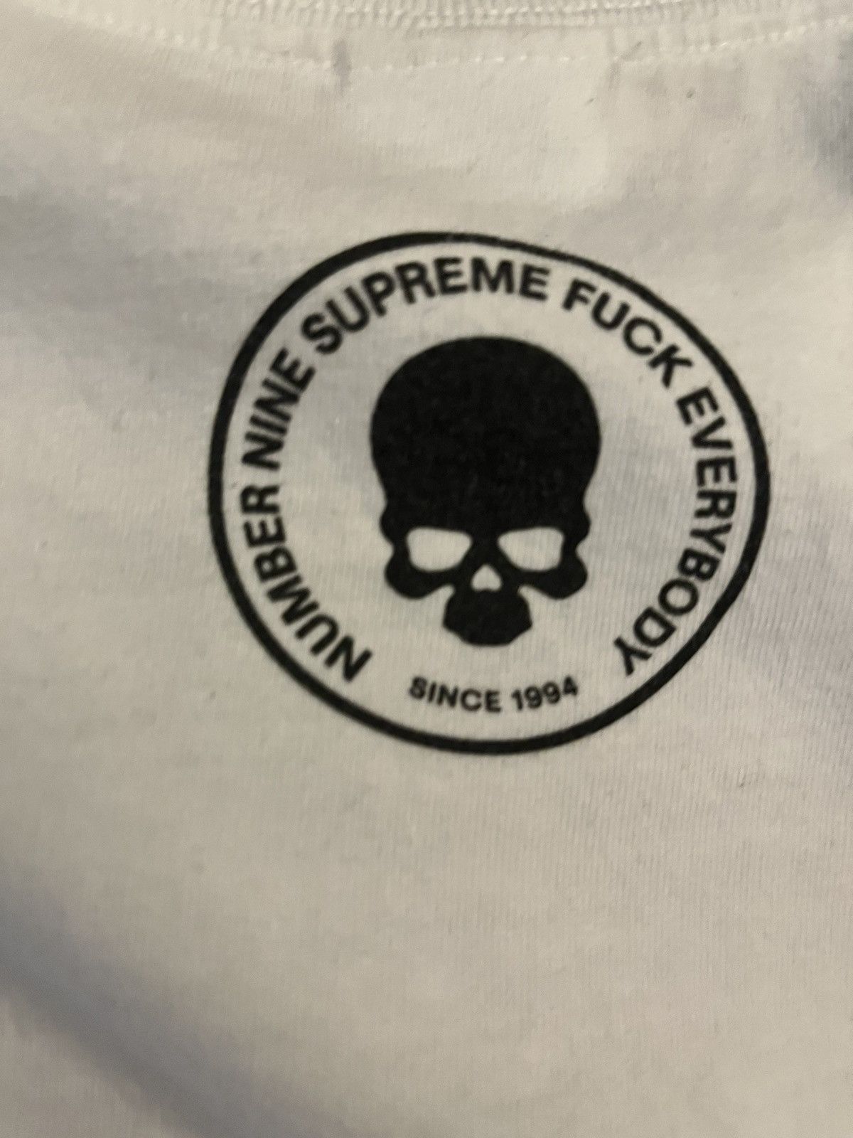 Number (N)ine × Supreme Supreme X Number (N)ine T-Shirt XXL Size US XXL / EU 58 / 5 - 3 Thumbnail