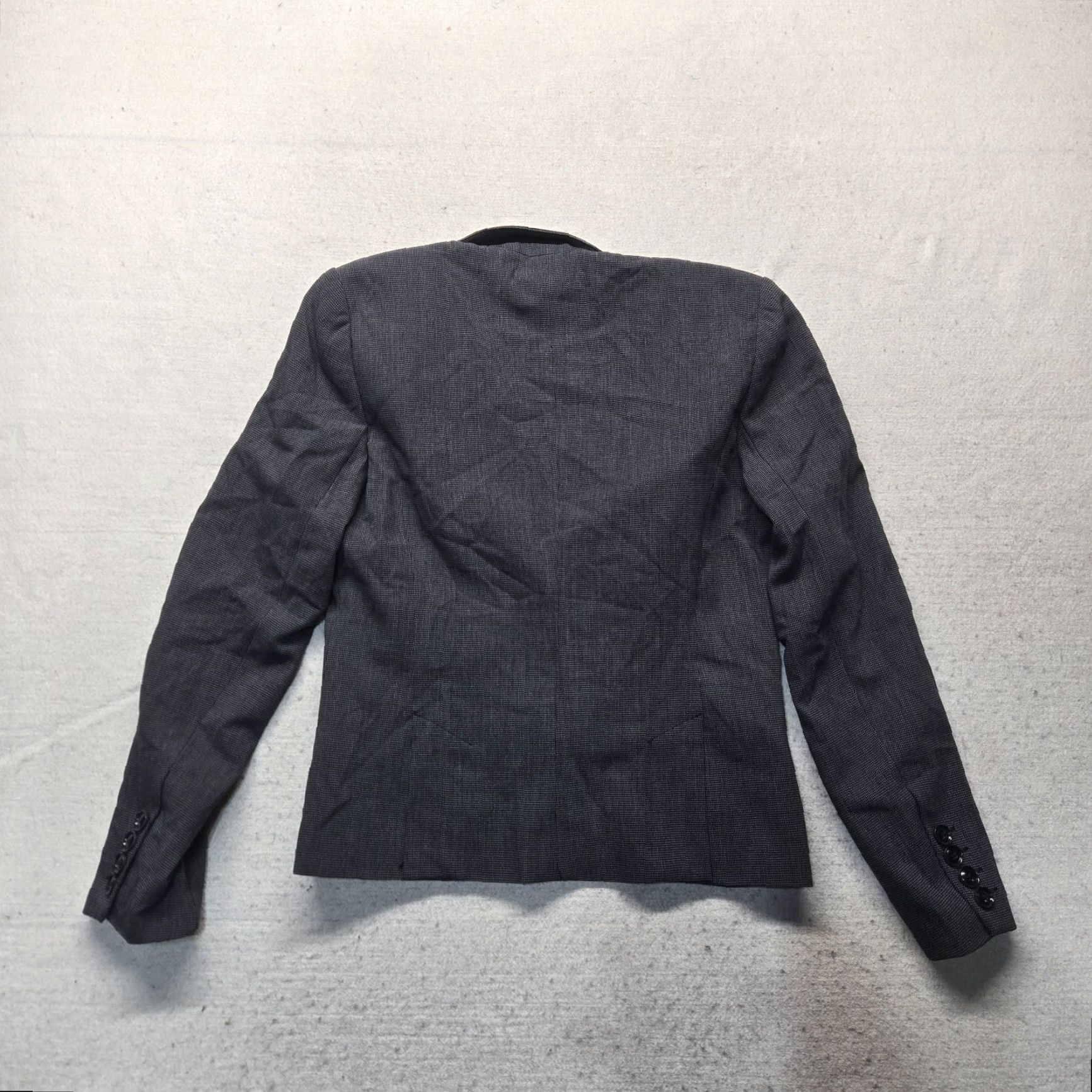 Vintage Rafaella Grey Blazer Suit Jacket Women Size 6 Regular Size M / US 6-8 / IT 42-44 - 7 Thumbnail