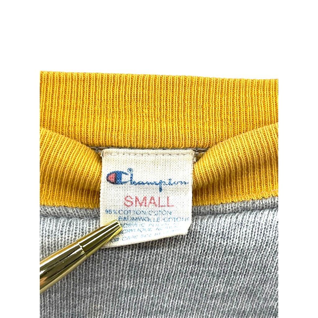 Champion × Vintage Vintage 1990's Los Angeles Lakers Champion Two-Tone Crewneck Size S / US 4 / IT 40 - 3 Thumbnail
