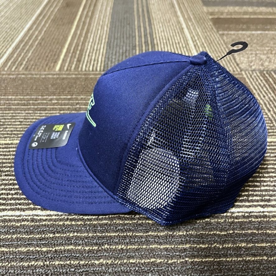 Nike Nike Futura Swoosh Logo Classic 99 Foam Trucker Snapback Hat Size ONE SIZE - 3 Thumbnail