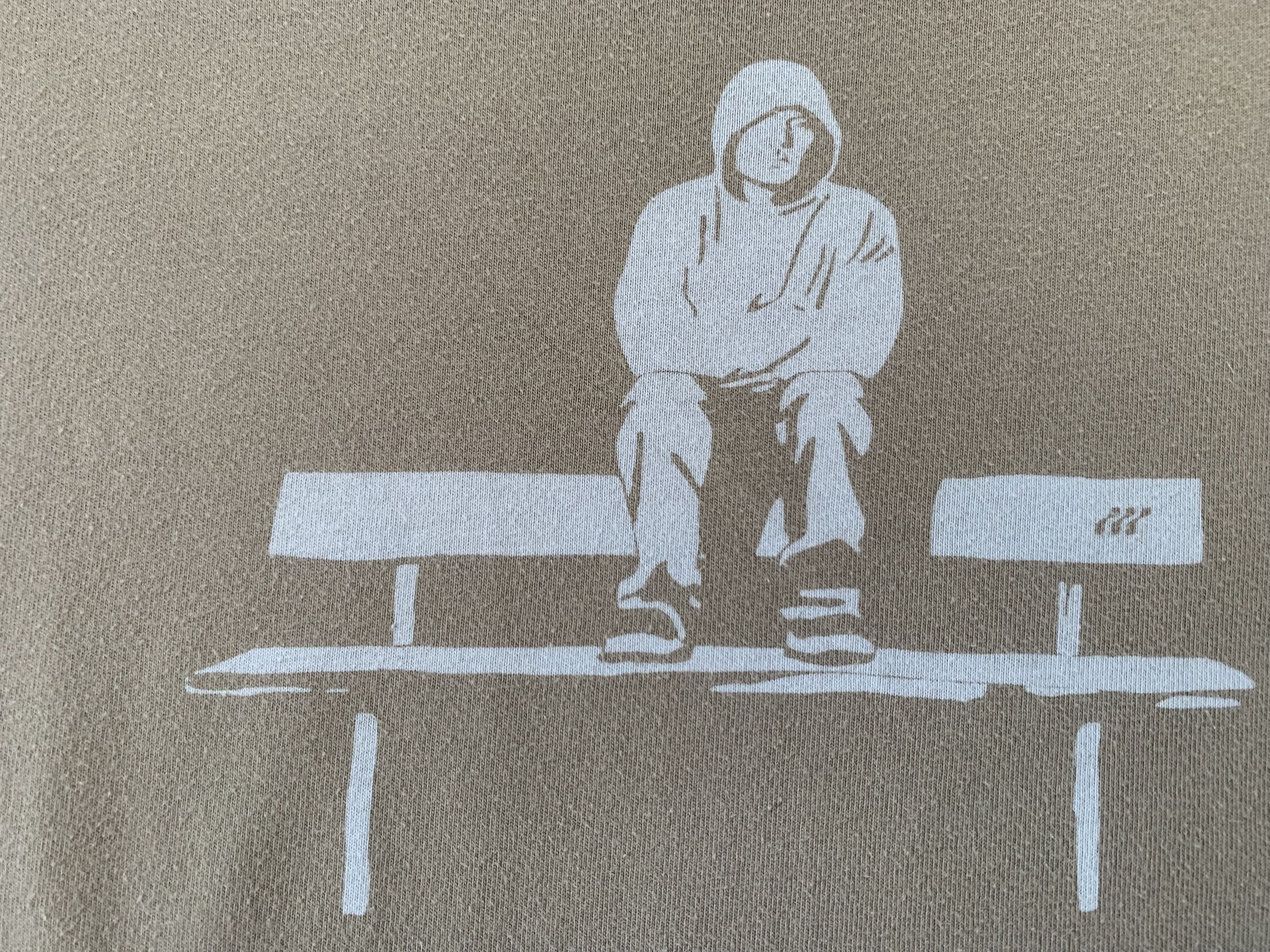 Band Tees Eminem Big Print Beige T-Shirt Size US XXL / EU 58 / 5 - 6 Thumbnail