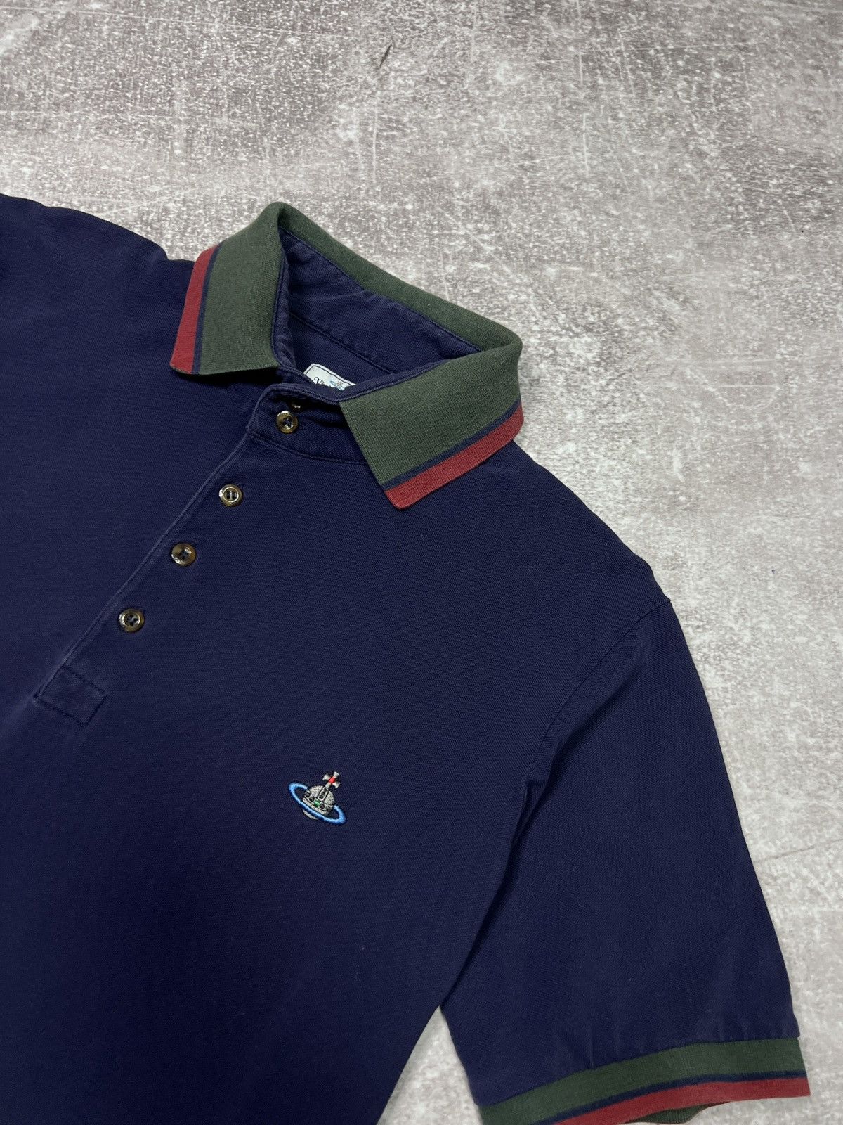 Vivienne Westwood Vivienne Westwood T-Shirt Polo Mini Logo Size US L / EU 52-54 / 3 - 3 Thumbnail