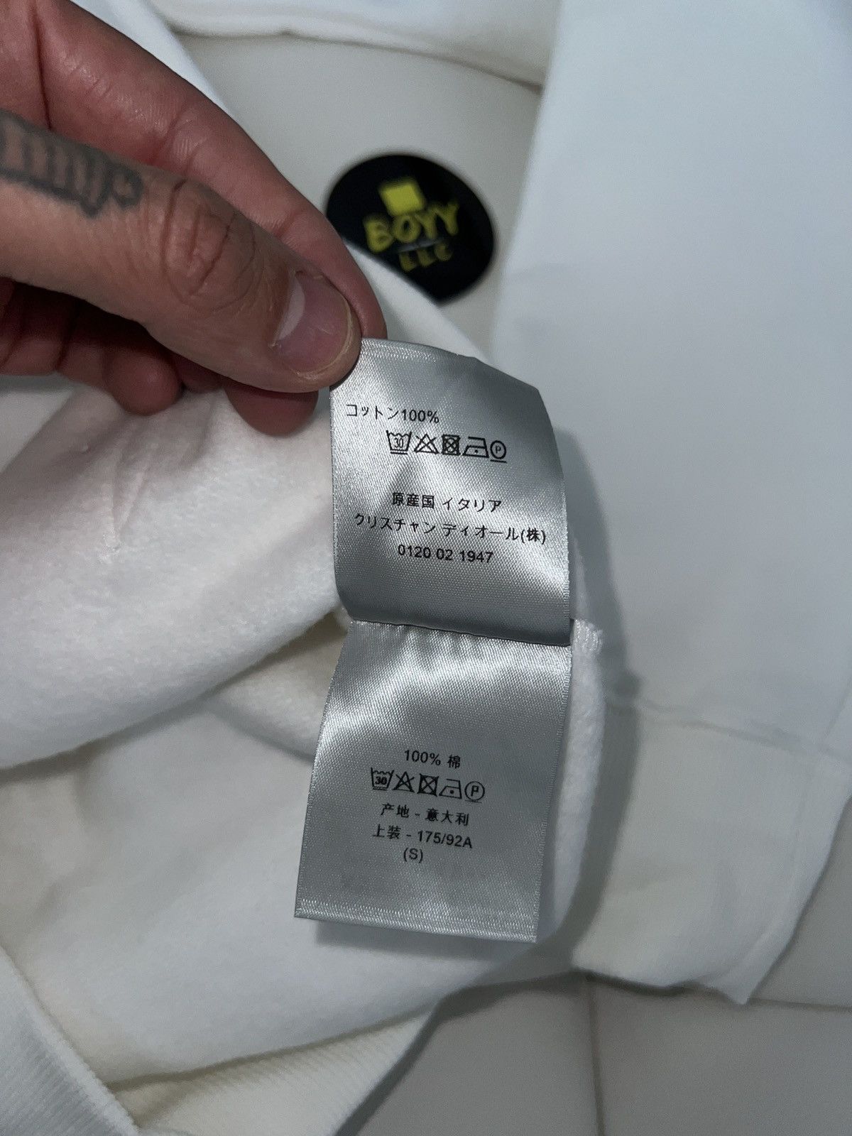 Dior Dior CD logo hoodie Size US S / EU 44-46 / 1 - 6 Thumbnail