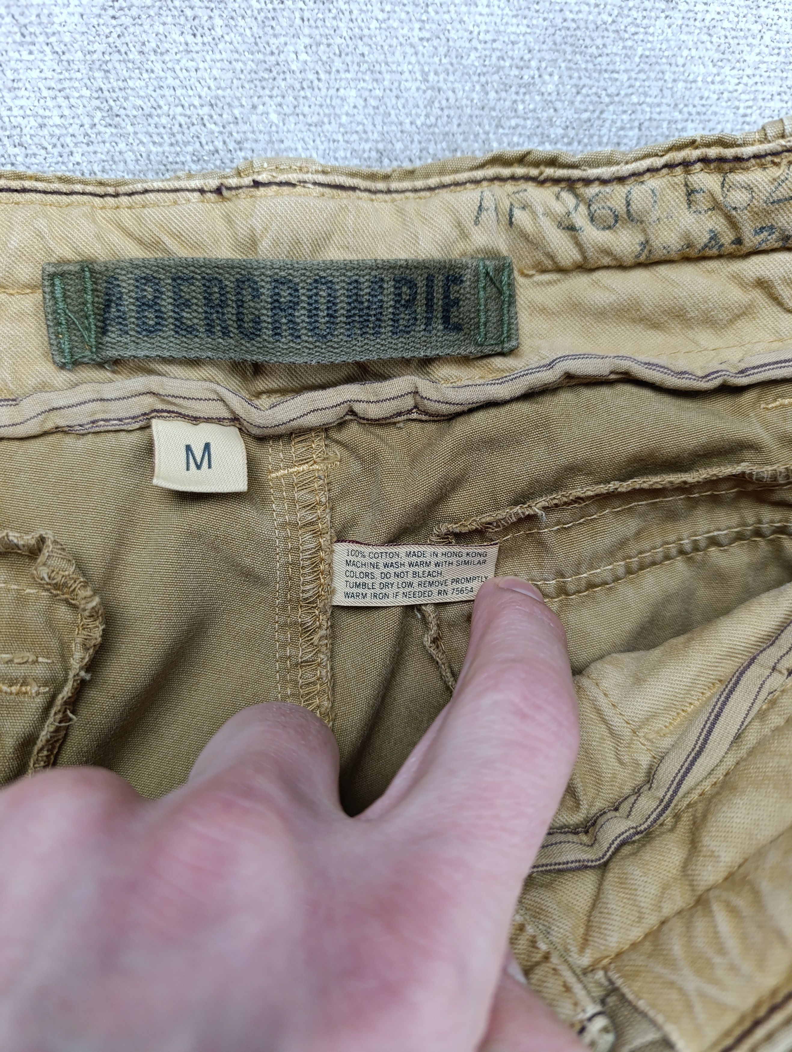 Abercrombie & Fitch ABERCROMBIE & FITCH A6509 PARACHUTE CARGO MULTIPOCKET PANTS Size US 32 / EU 48 - 7 Thumbnail