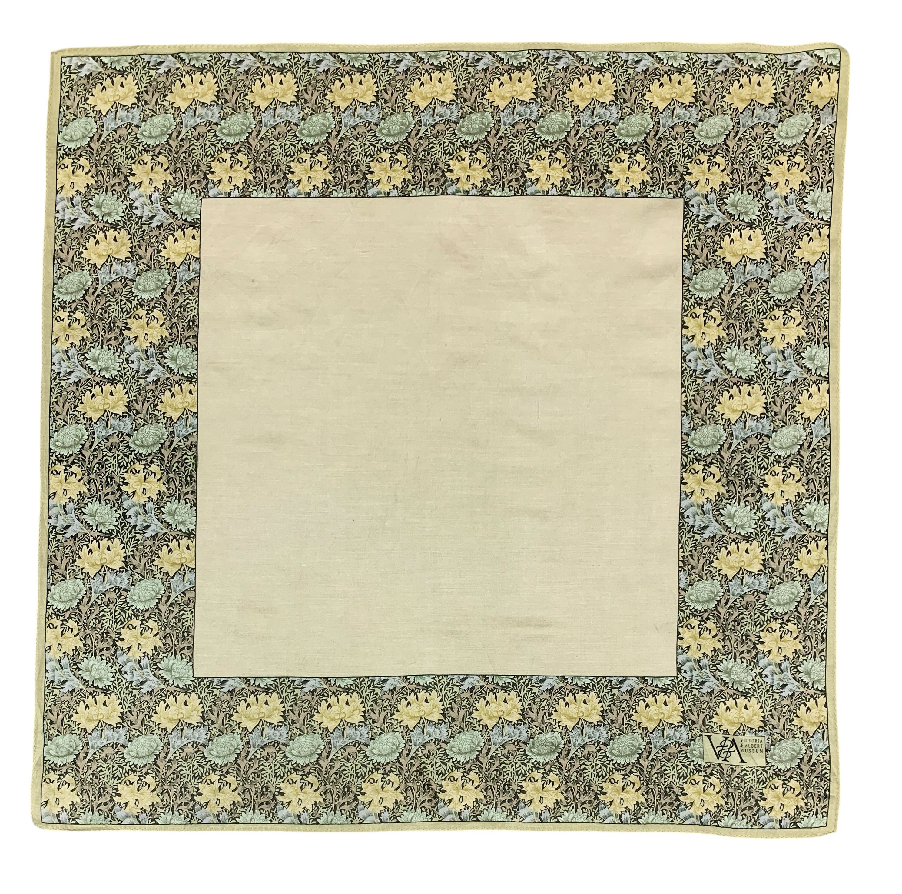 Japanese Brand × Vintage Vintage Victoria & Albert Museum Scarf Neckwear - SCA2136 Size ONE SIZE - 2 Thumbnail