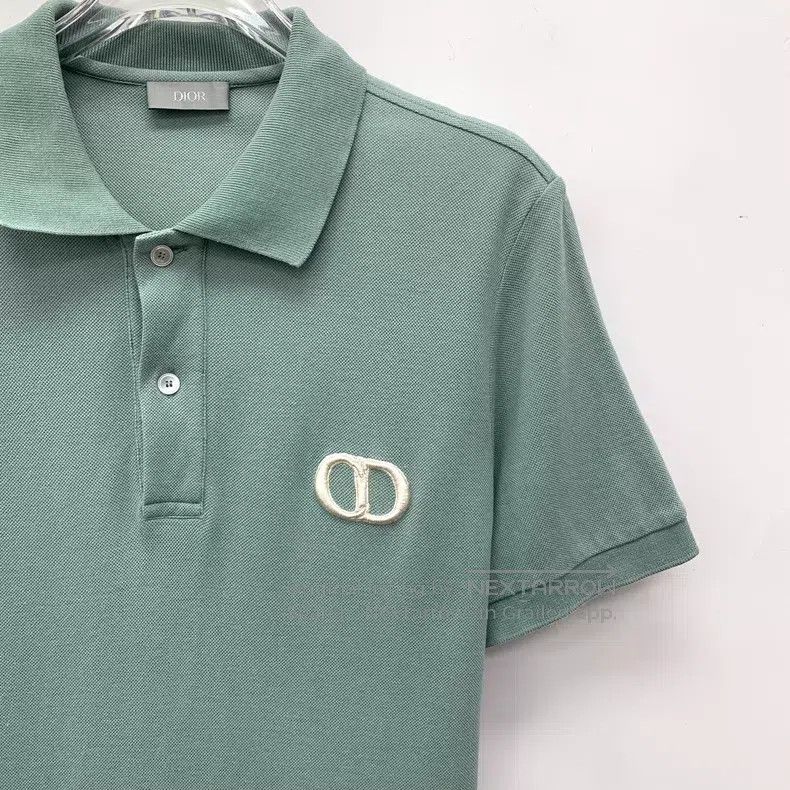 Dior Dior Green short-sleeved polo shirt Size US S / EU 44-46 / 1 - 3 Thumbnail