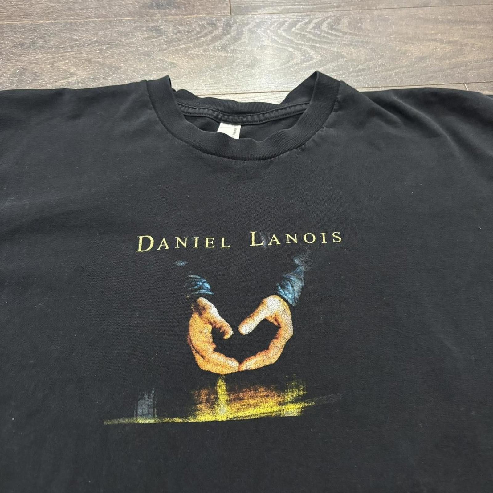 American Apparel Vintage Daniel lanois For the Beauty of Wynona t shirt 00s Size US L / EU 52-54 / 3 - 3 Thumbnail