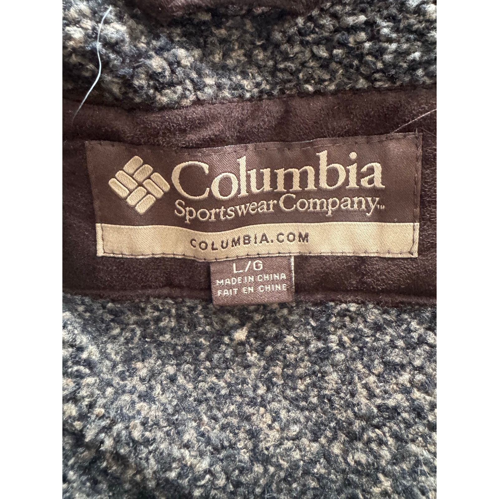 Columbia Columbia Men’s Brown Lined Faux Suede Utility Jacket Size US L / EU 52-54 / 3 - 6 Thumbnail
