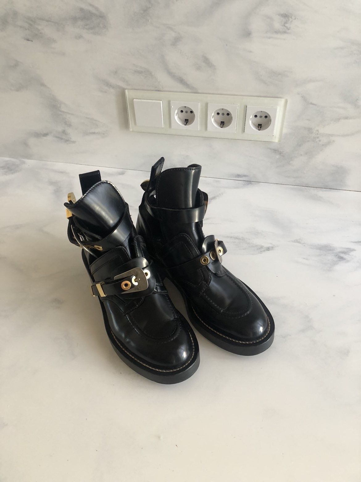 Balenciaga Balenciaga buckle boots Size US 8 / IT 38 - 2 Thumbnail