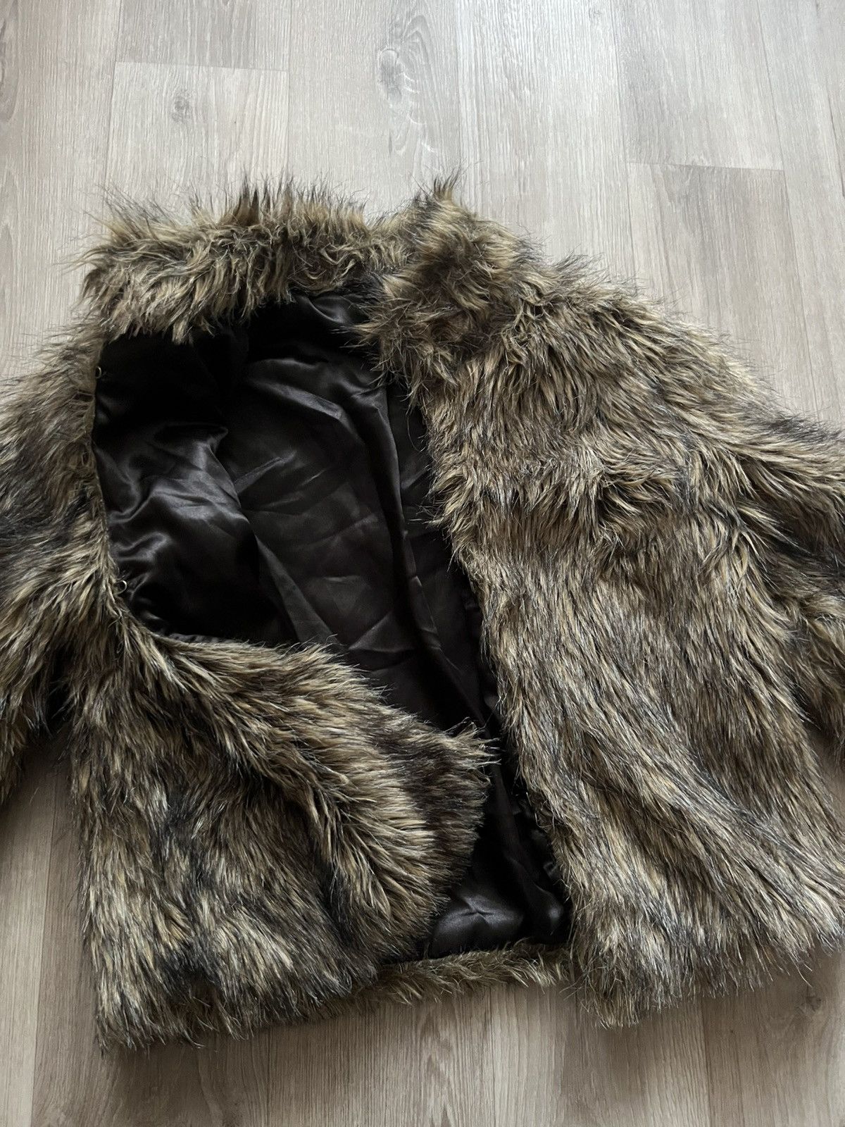 If Six Was Nine Hysteric Glamour Style Y2K Faux Fur If Six Was Nine Jacket Size M / US 6-8 / IT 42-44 - 6 Thumbnail
