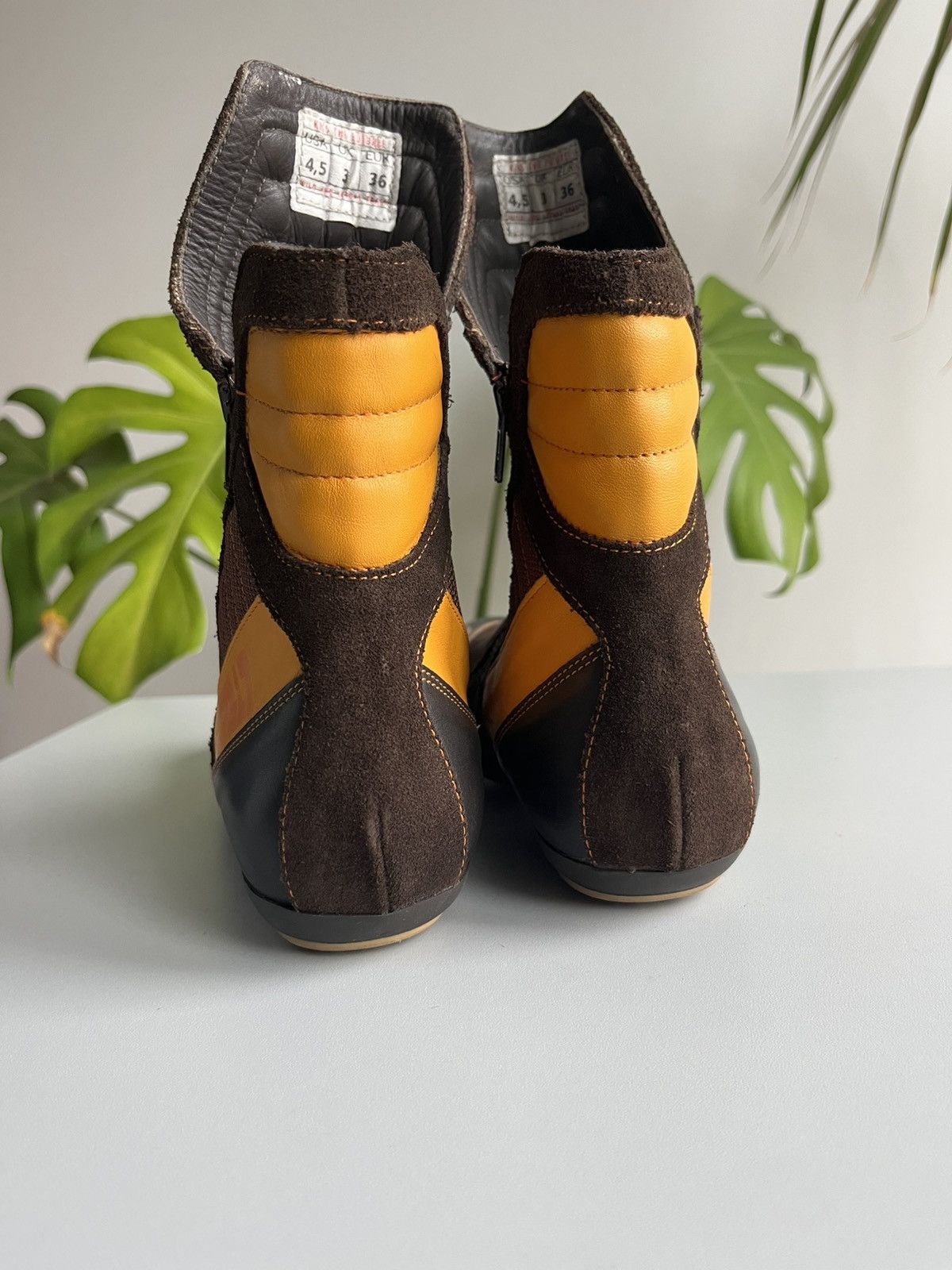 Walter Van Beirendonck Walter van Beirendonck W.&L.T. late 90s moto biker boots Size US 5 / IT 35 - 10 Thumbnail
