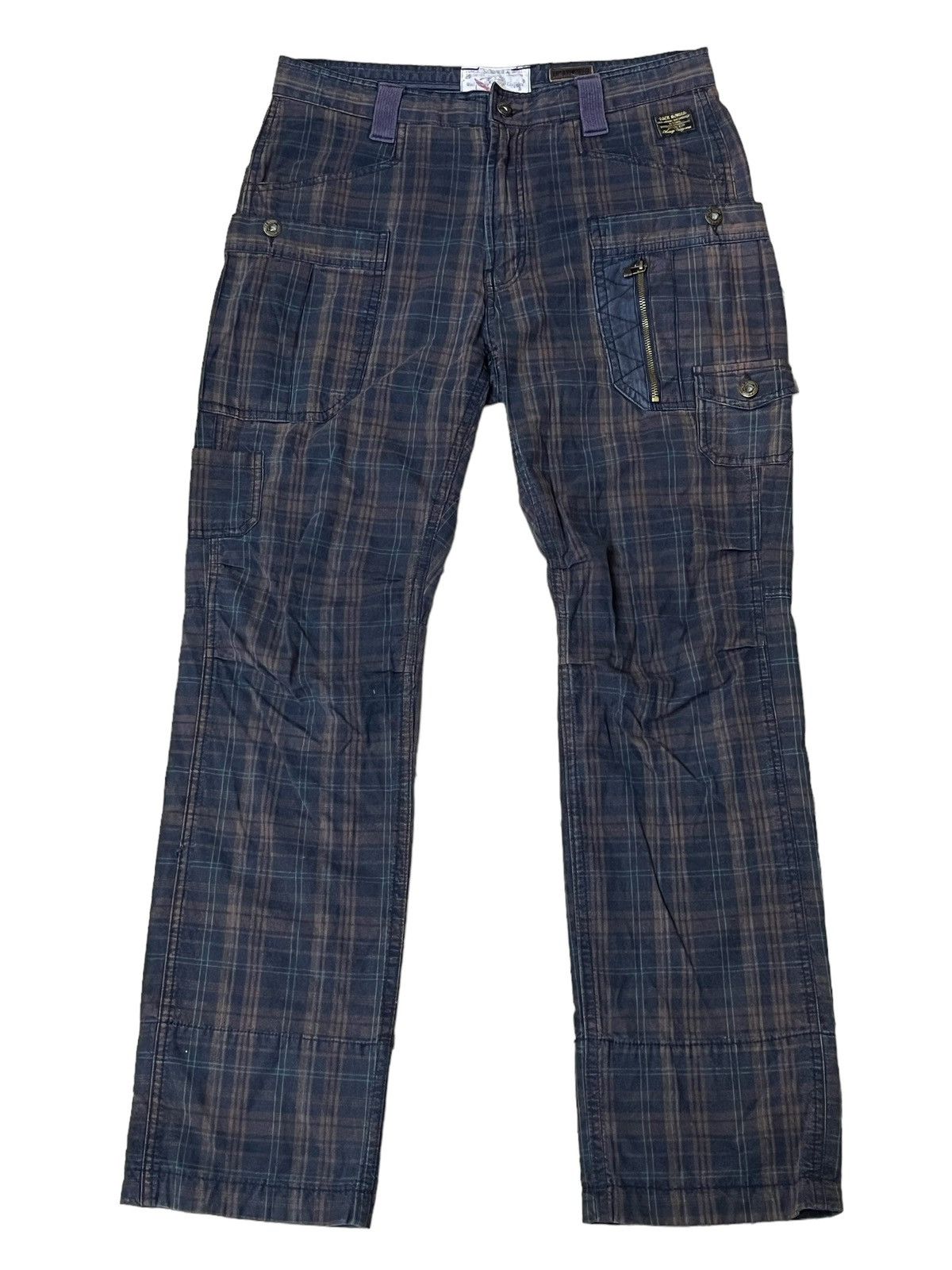 Japanese Brand SICK🔥JAPANESE BRAND BACK NUMBER CARGO ISSUE PANT Size US 33 - 1 Thumbnail
