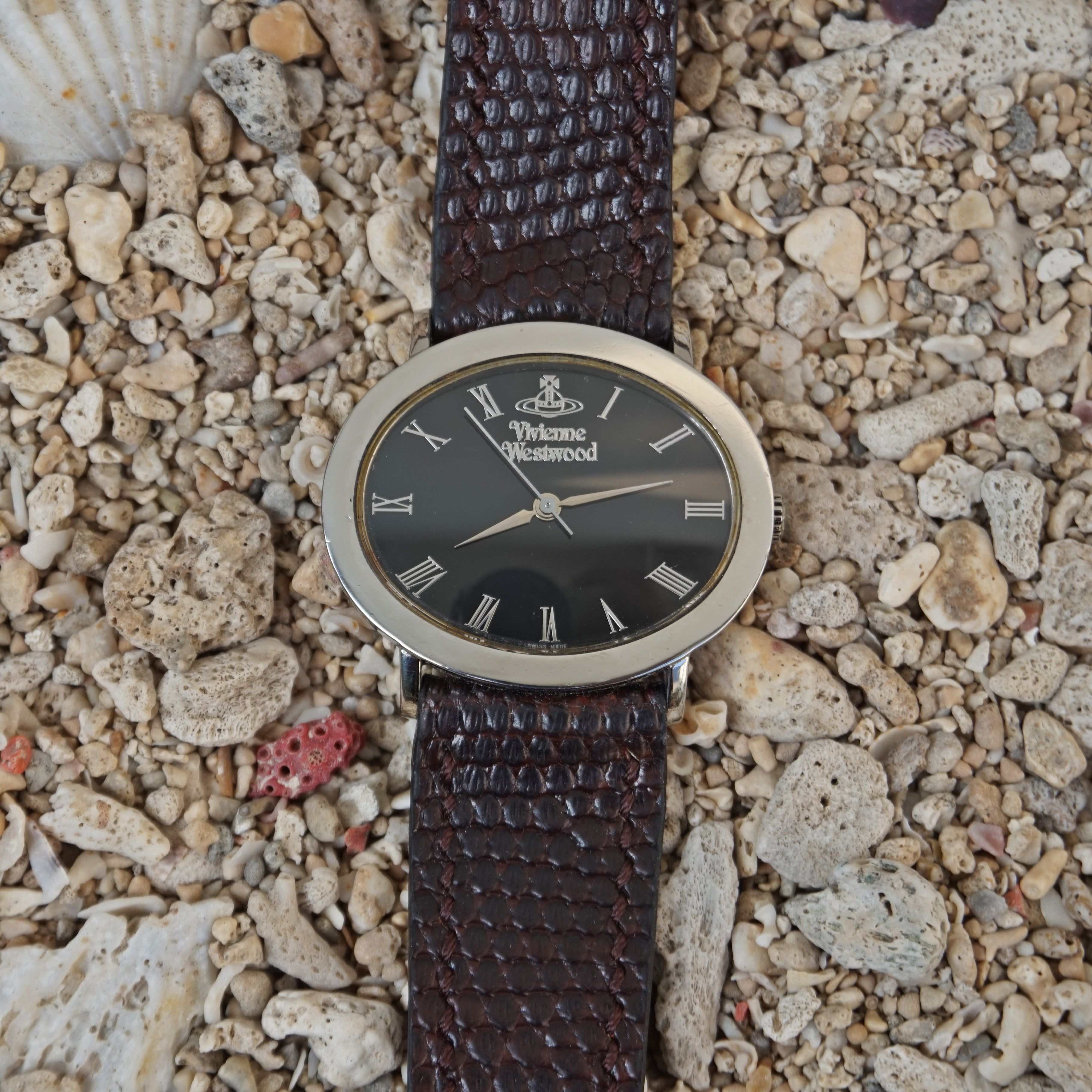 Vivienne Westwood 90s Vivienne Westwood Oval Watch Swiss Made Size ONE SIZE - 3 Thumbnail