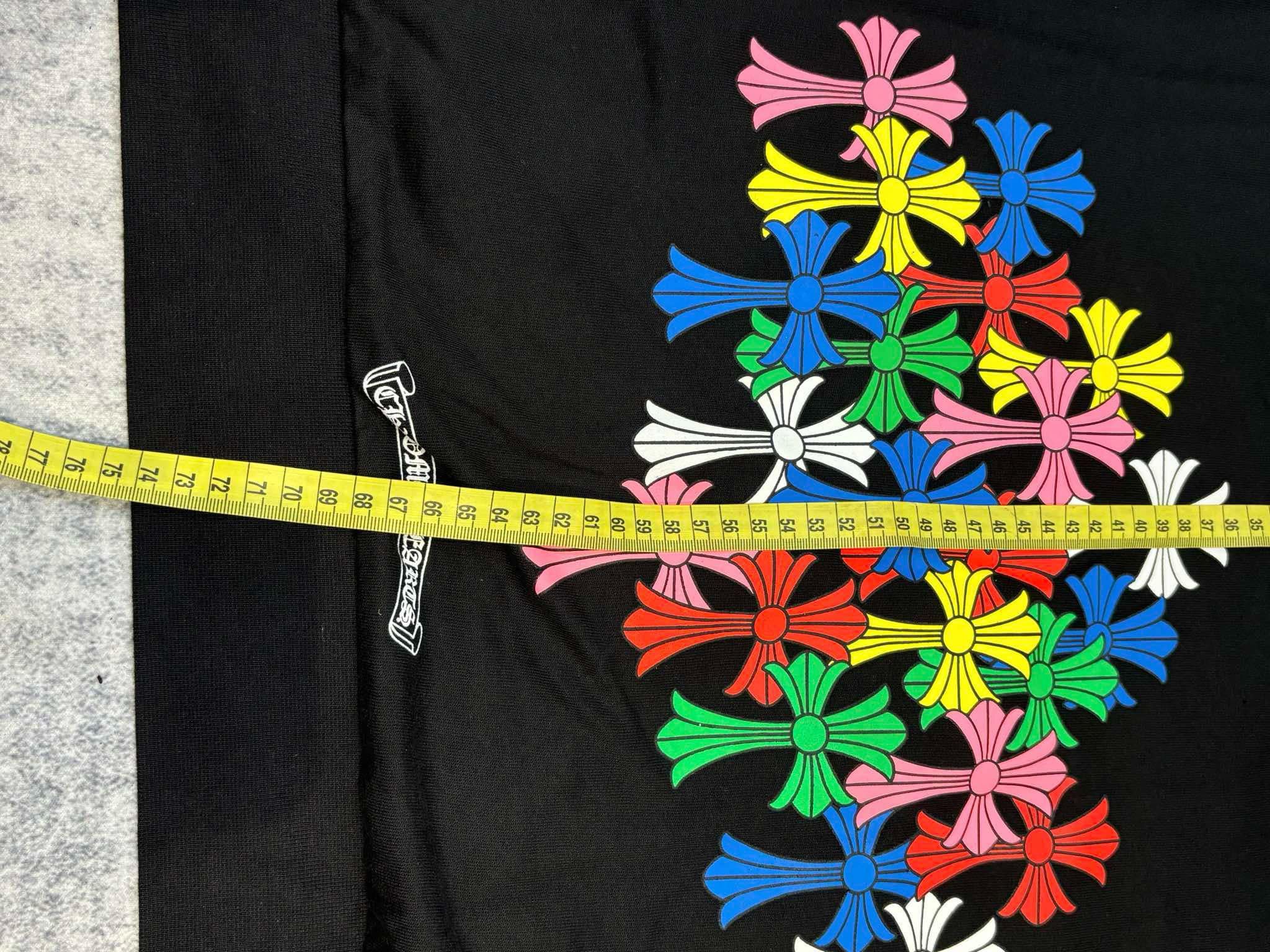 Chrome Hearts CHROME HEARTS Multi Color Cross Cemetery Zip