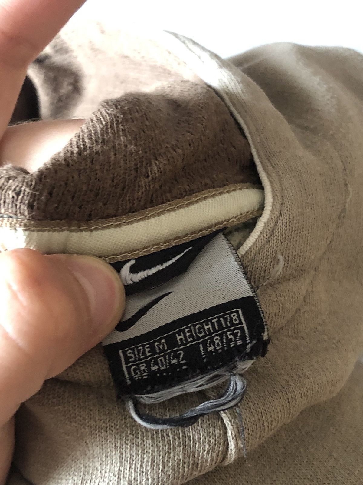 Nike × Vintage VINTAGE NIKE ATHLETIC CENTER SWOOSH HOODIE Size US M / EU 48-50 / 2 - 10 Thumbnail