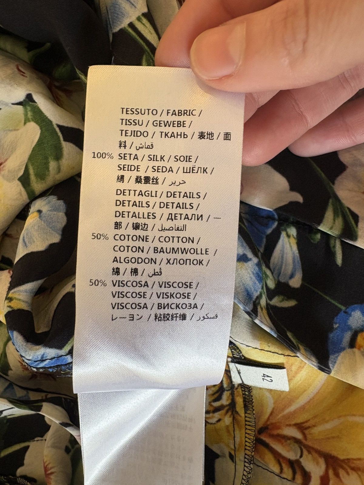 Gucci Gucci Floral Midi Skirt Size 28" / US 6 / IT 42 - 8 Thumbnail