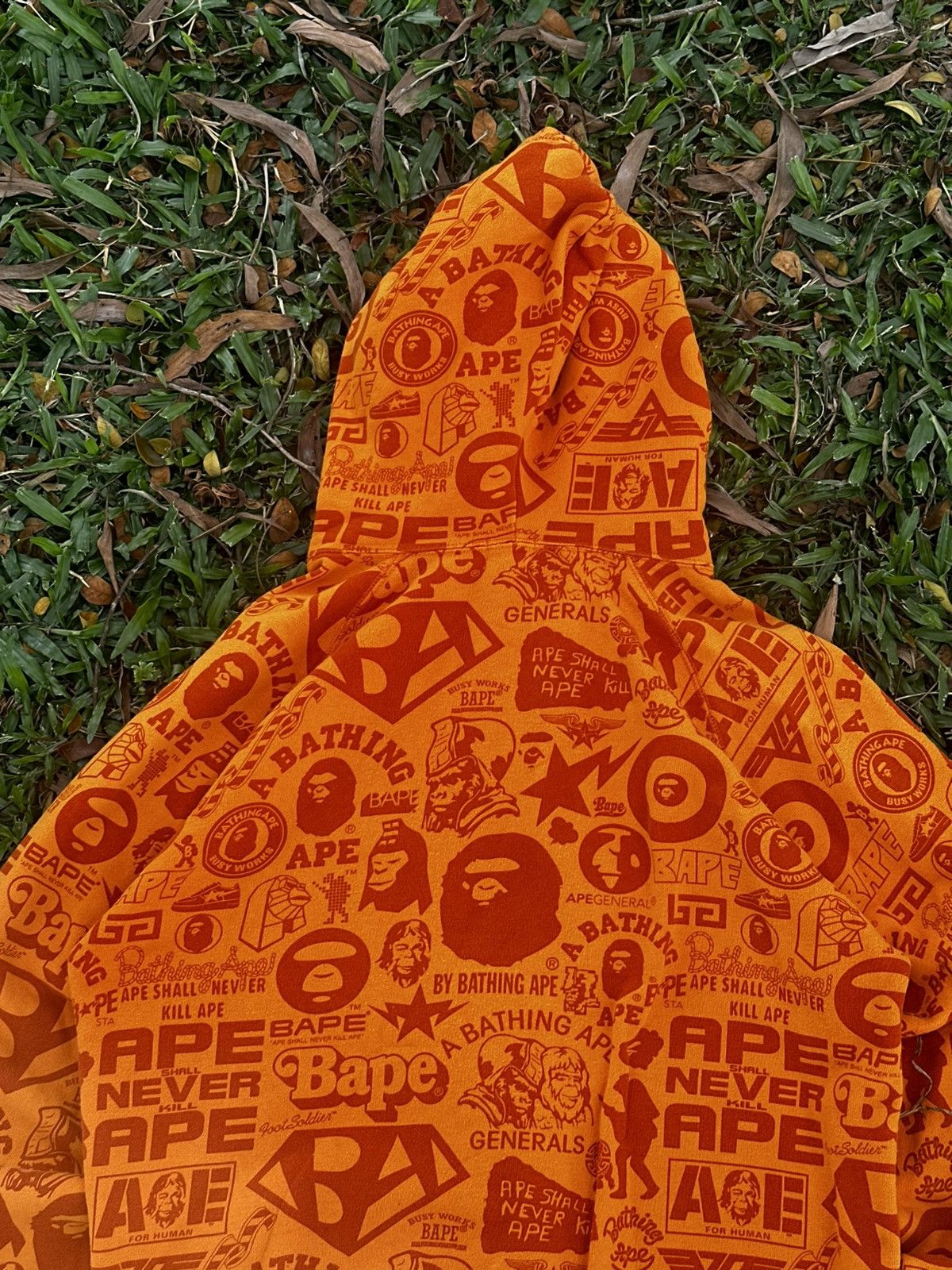 Bape A Bathing Ape BAPE All Logo Full Zip Hoodie NIGO Era Size US S / EU 44-46 / 1 - 16 Thumbnail