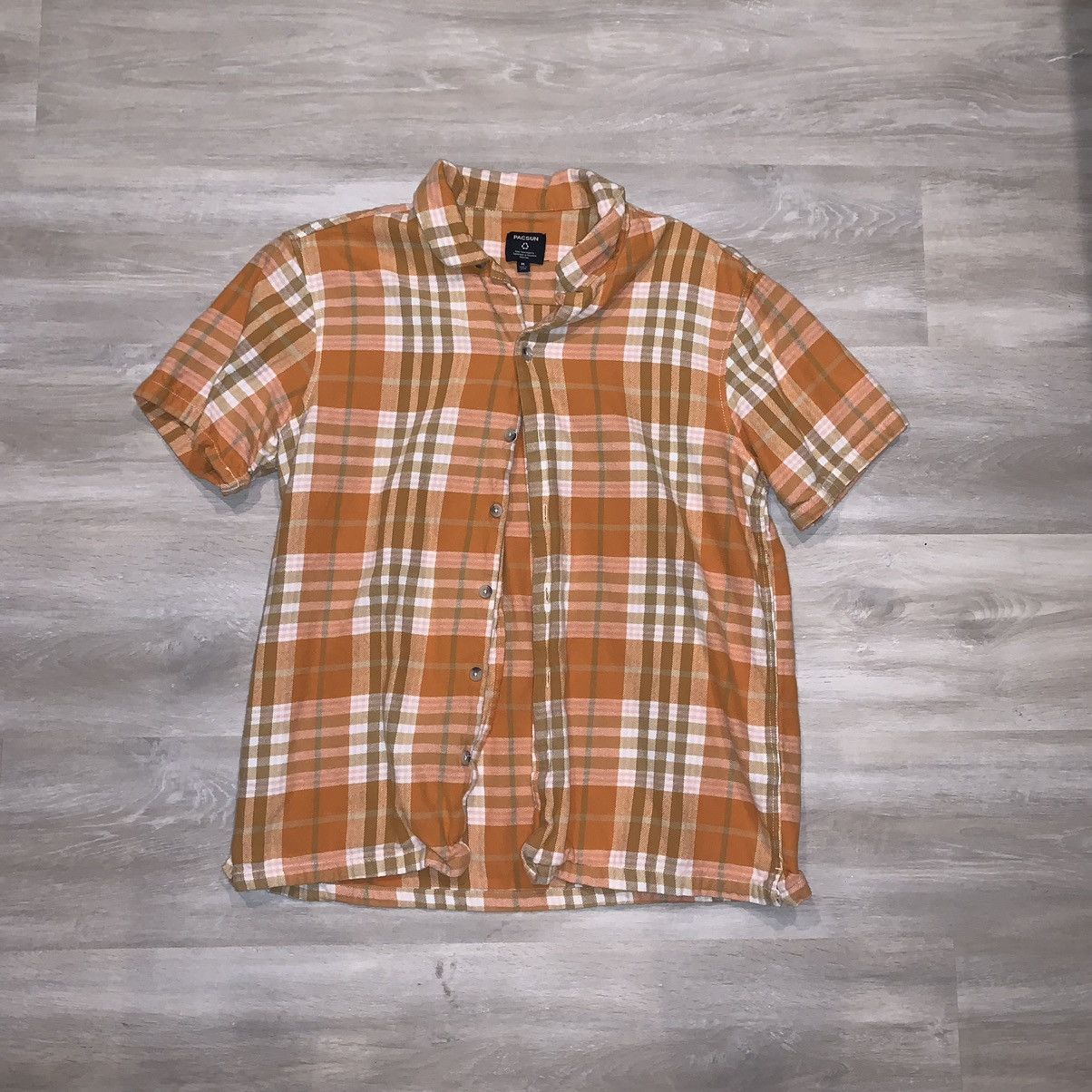 Pacsun Pacsun Button Up Plaid Shirt Size US M / EU 48-50 / 2 - 1 Thumbnail