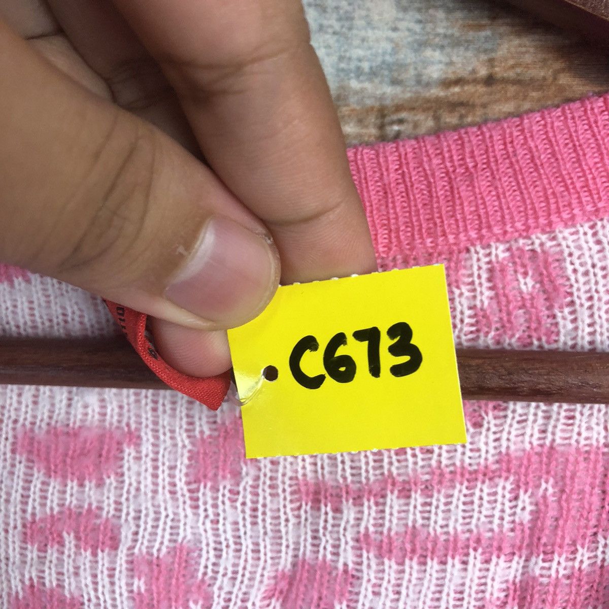 Japanese Brand DL Baby Doll Pink Cardigan Knitwear #C673 Size S / US 4 / IT 40 - 10 Thumbnail