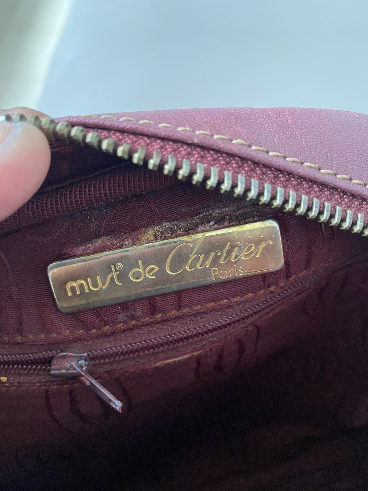 Cartier Vintage must de cartier paris shoulder bag Size ONE SIZE - 7 Thumbnail