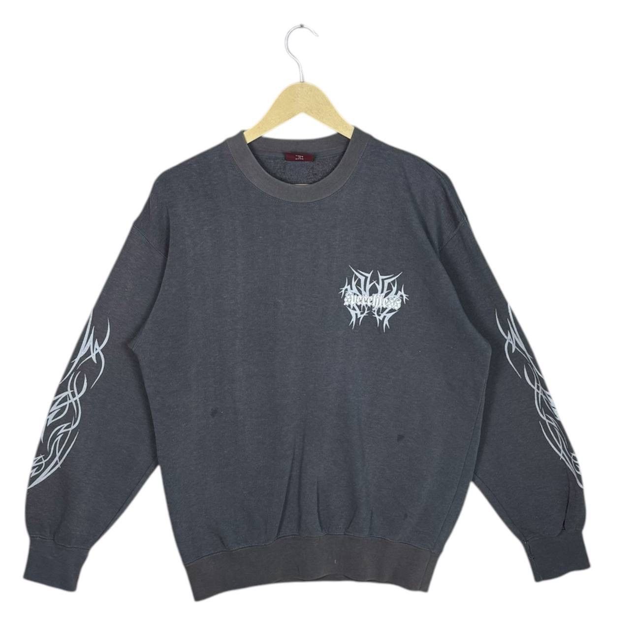 14th Addiction Thrashed Patina Sun Faded Sweatshirt ERD GRUNGE Size US M / EU 48-50 / 2 - 2 Thumbnail