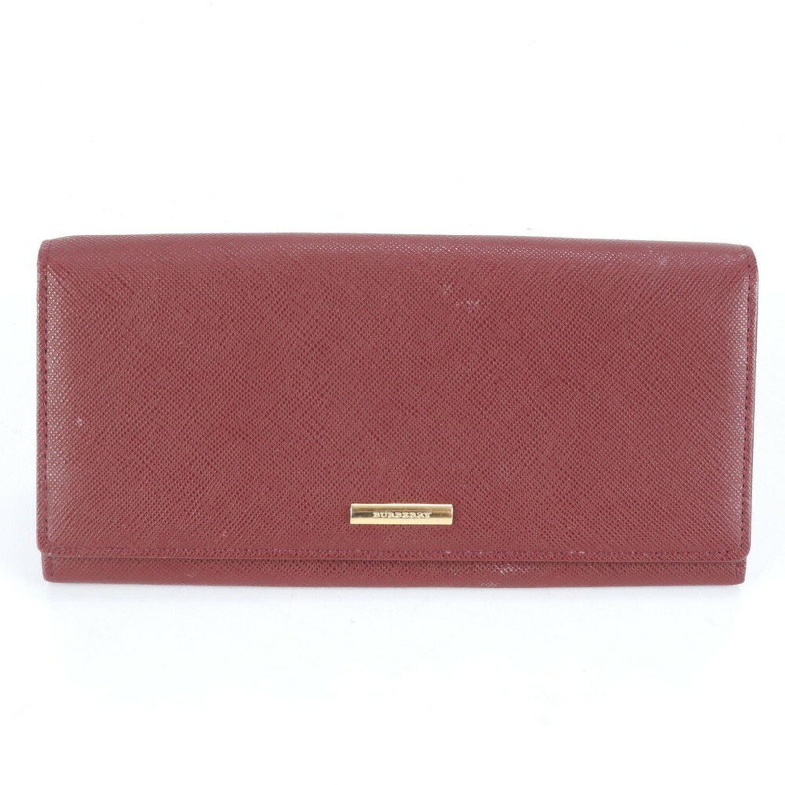 Burberry Red Leather Wallet